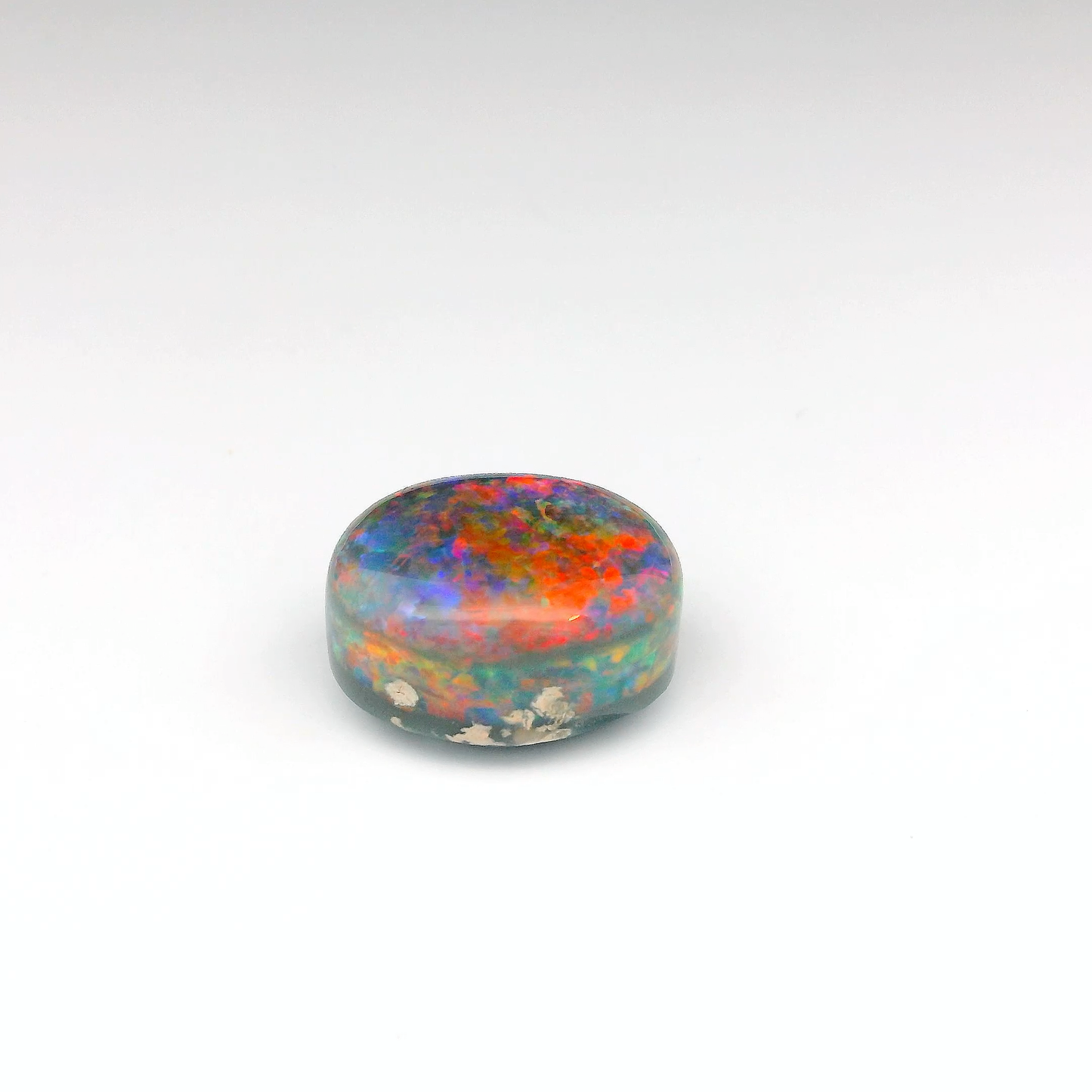 9.71ct Red Multicolour Opal Gemstone