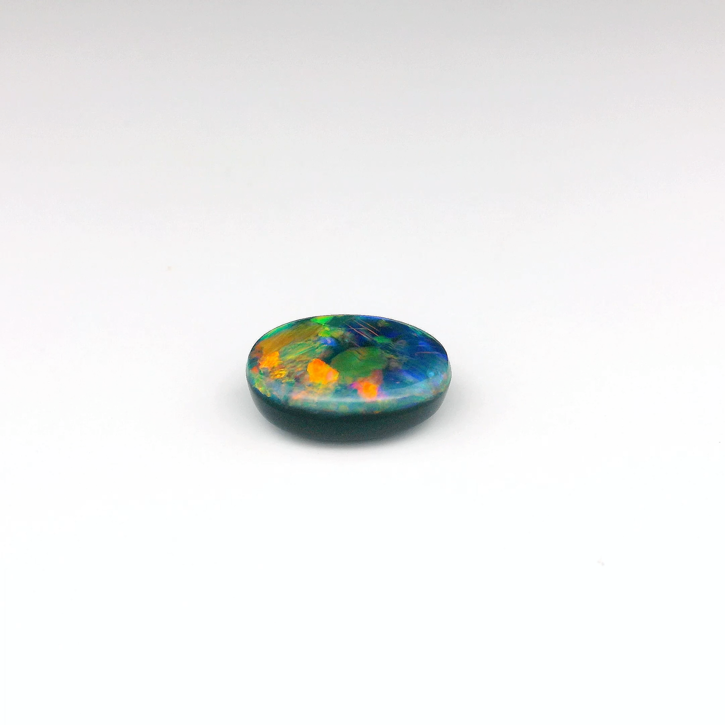 3.29ct Red Multicolour Opal Gemstone