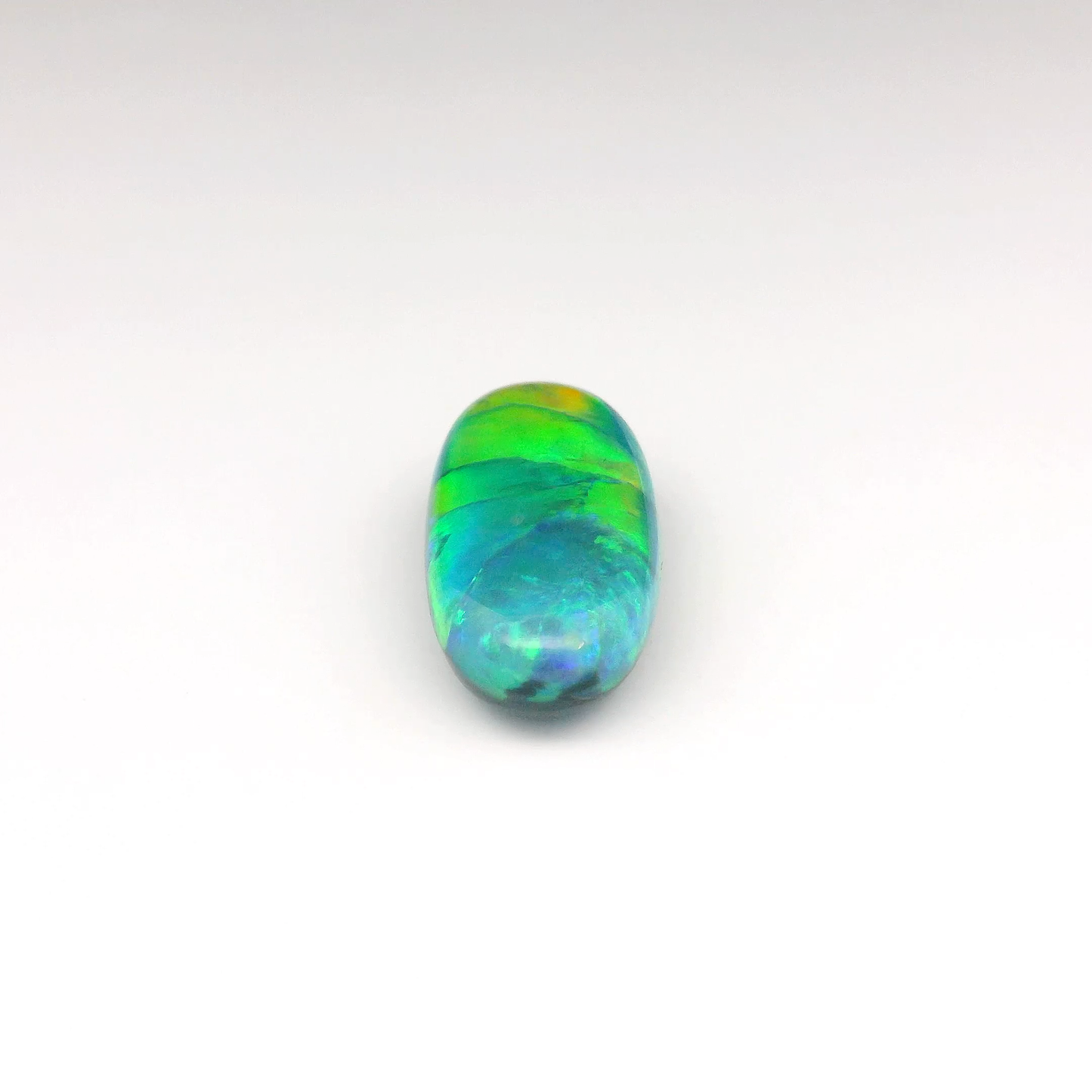 7.58ct Orange, Green Opal Gemstone