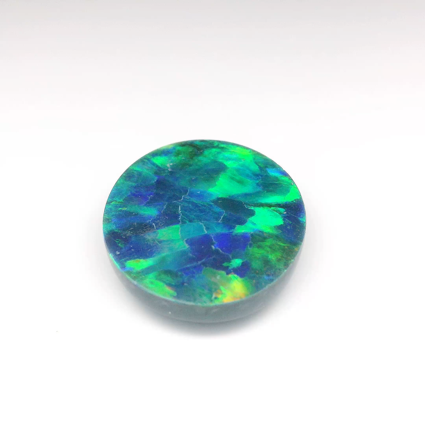 25.17ct Green, Blue Opal Gemstone