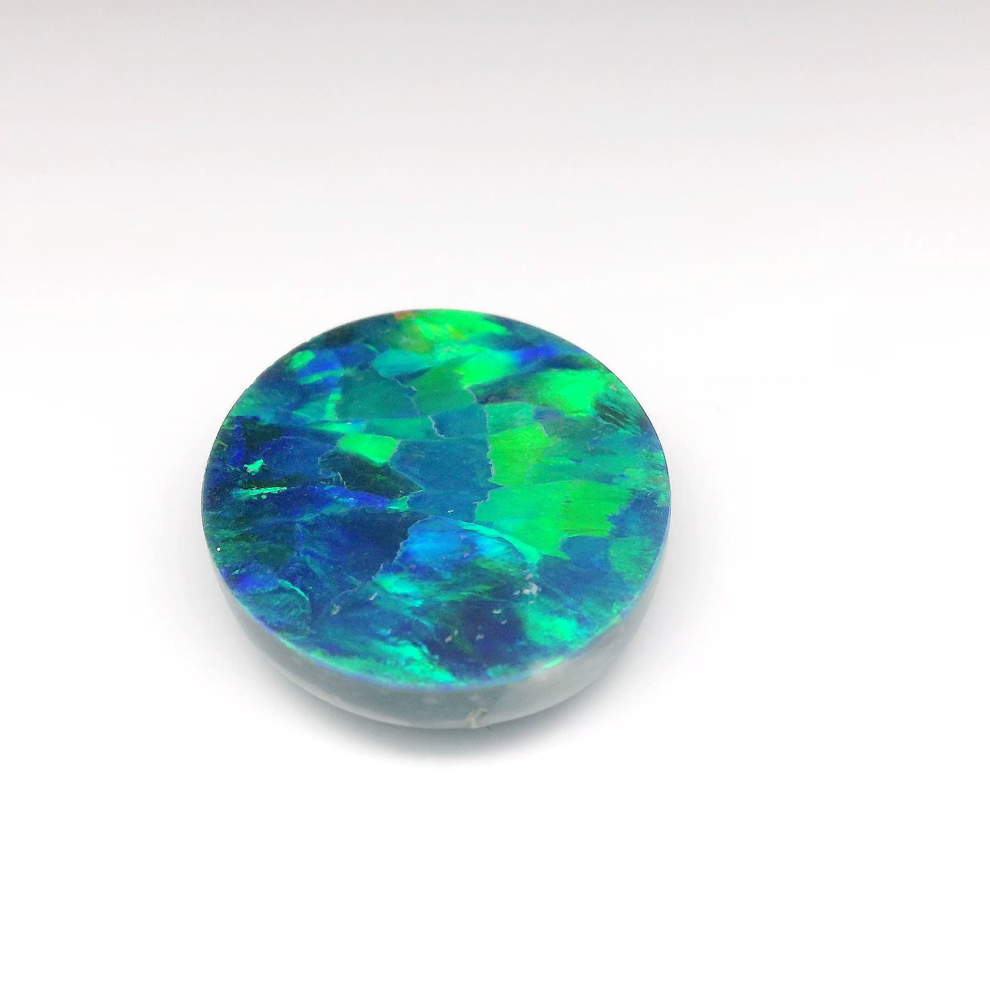 25.17ct Green, Blue Opal Gemstone