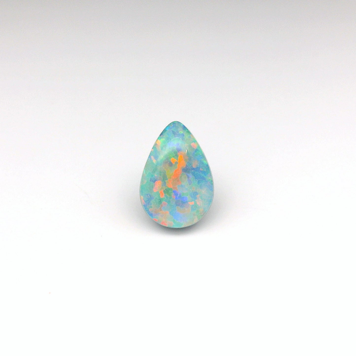 4.20ct Orange Multicolour Opal Gemstone