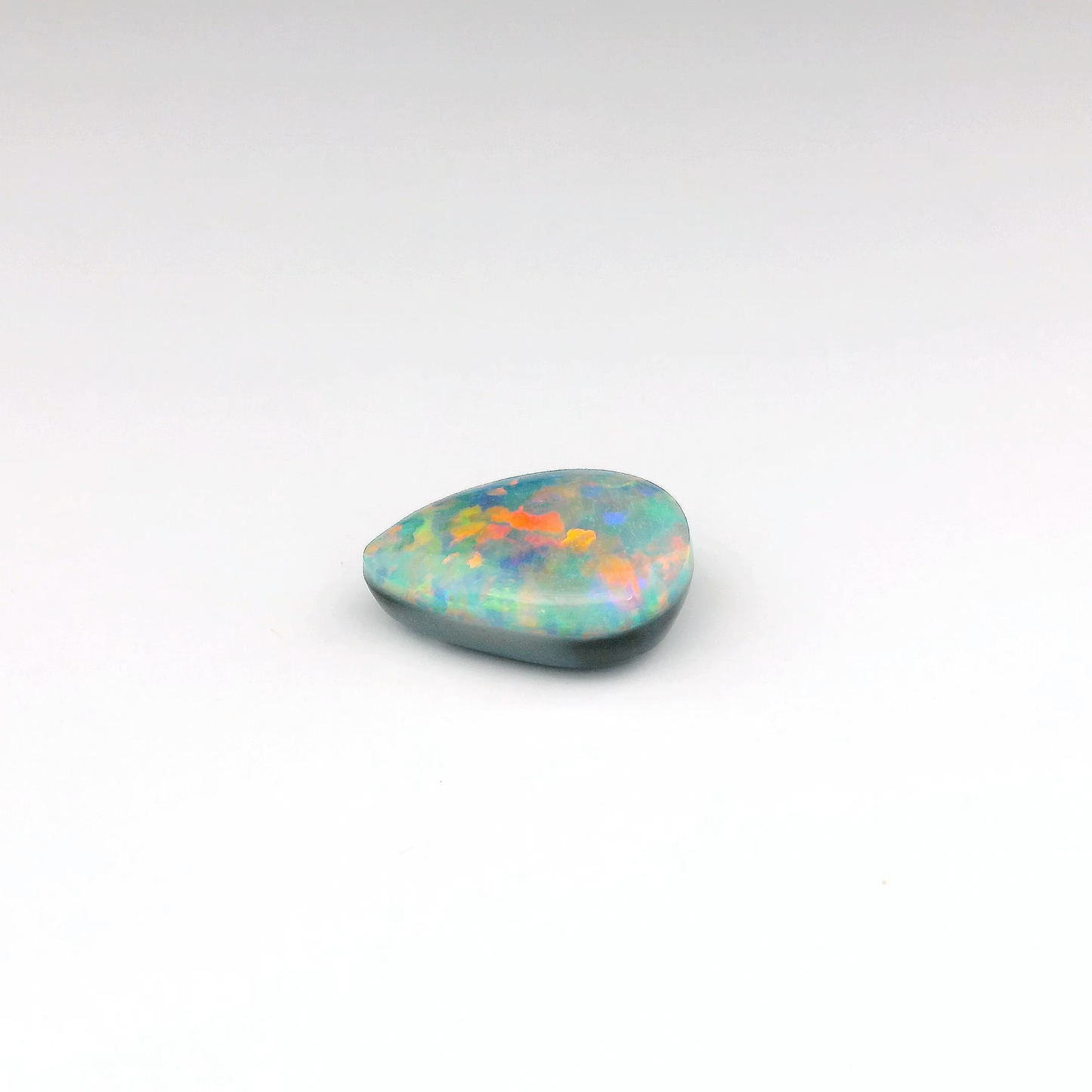 4.20ct Orange Multicolour Opal Gemstone
