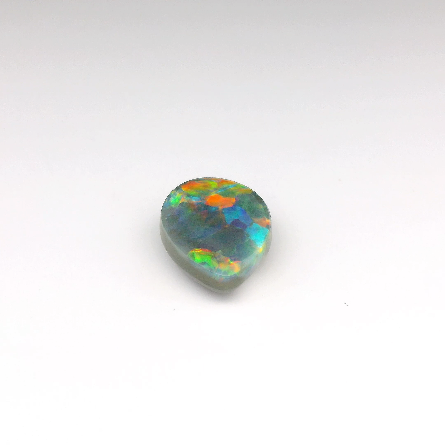 6.09ct Red Multicolour Opal Gemstone
