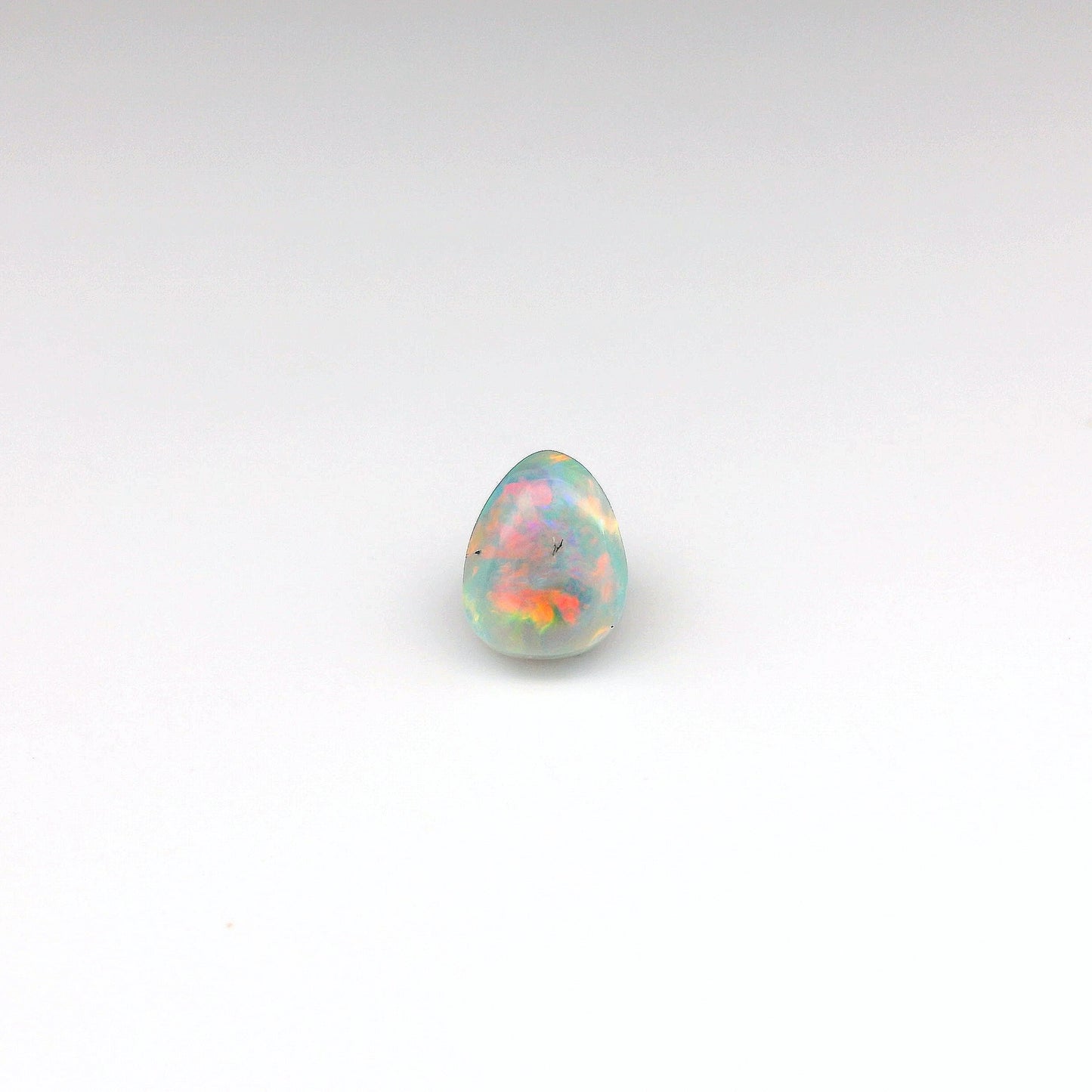 1.50ct Red Multicolour Opal Gemstone
