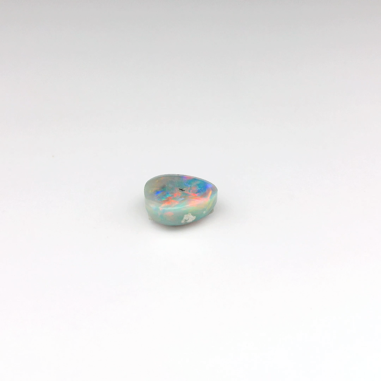 1.50ct Red Multicolour Opal Gemstone