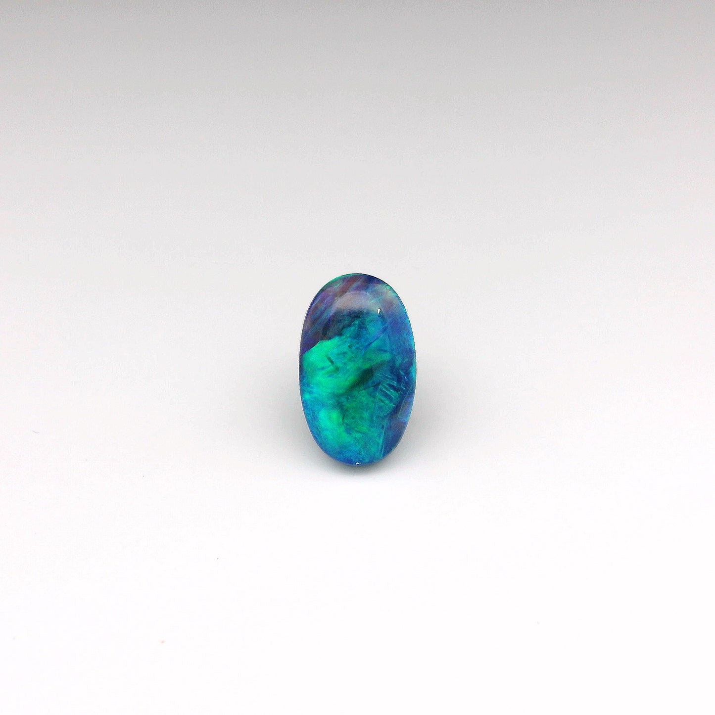 2.90ct Green, Blue Opal Gemstone