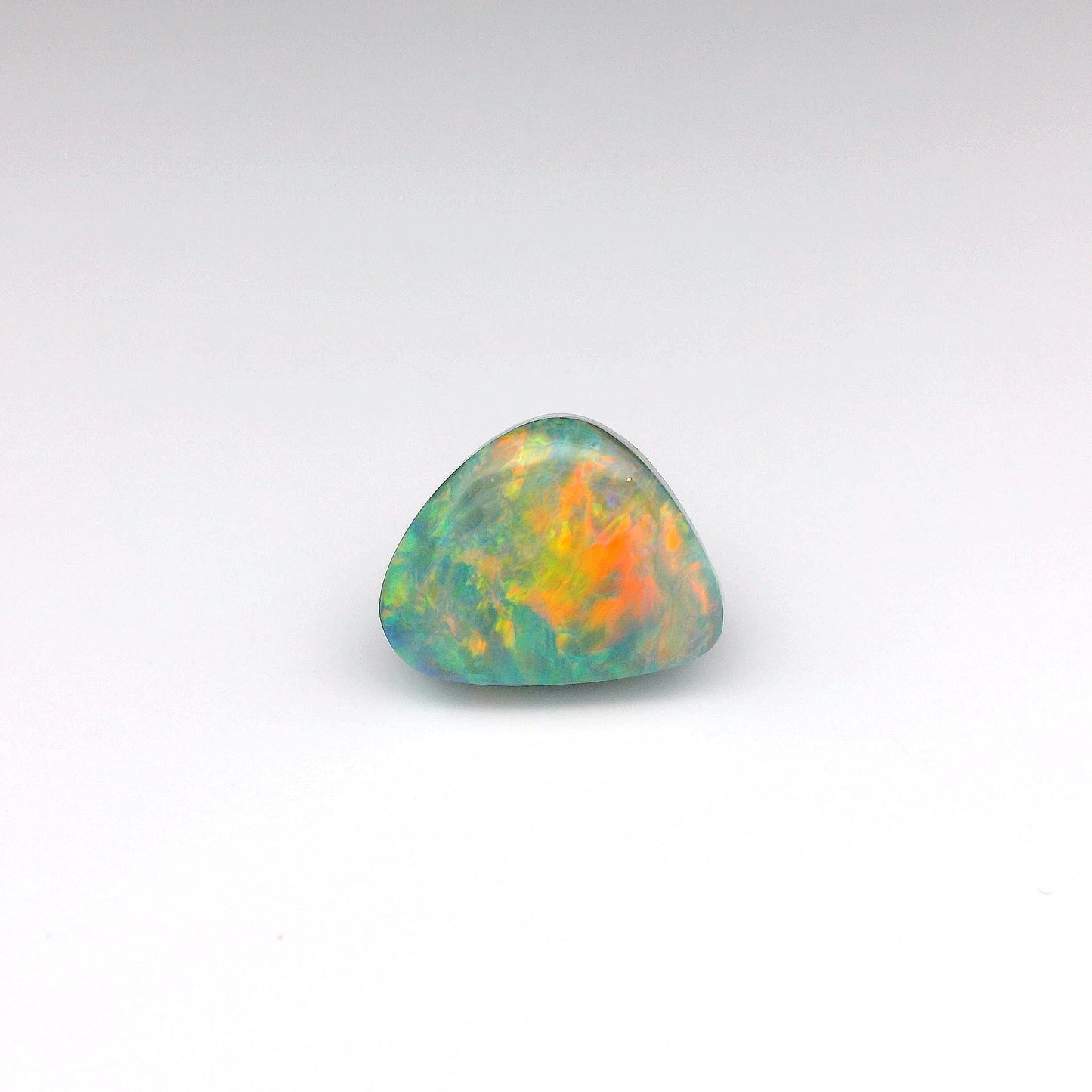 5.80ct Red Multicolour Opal Gemstone