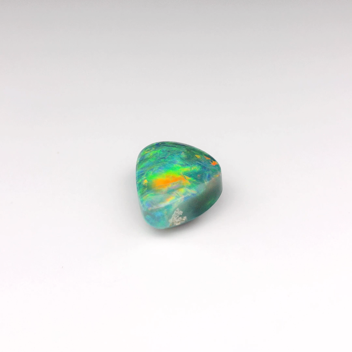 5.80ct Red Multicolour Opal Gemstone