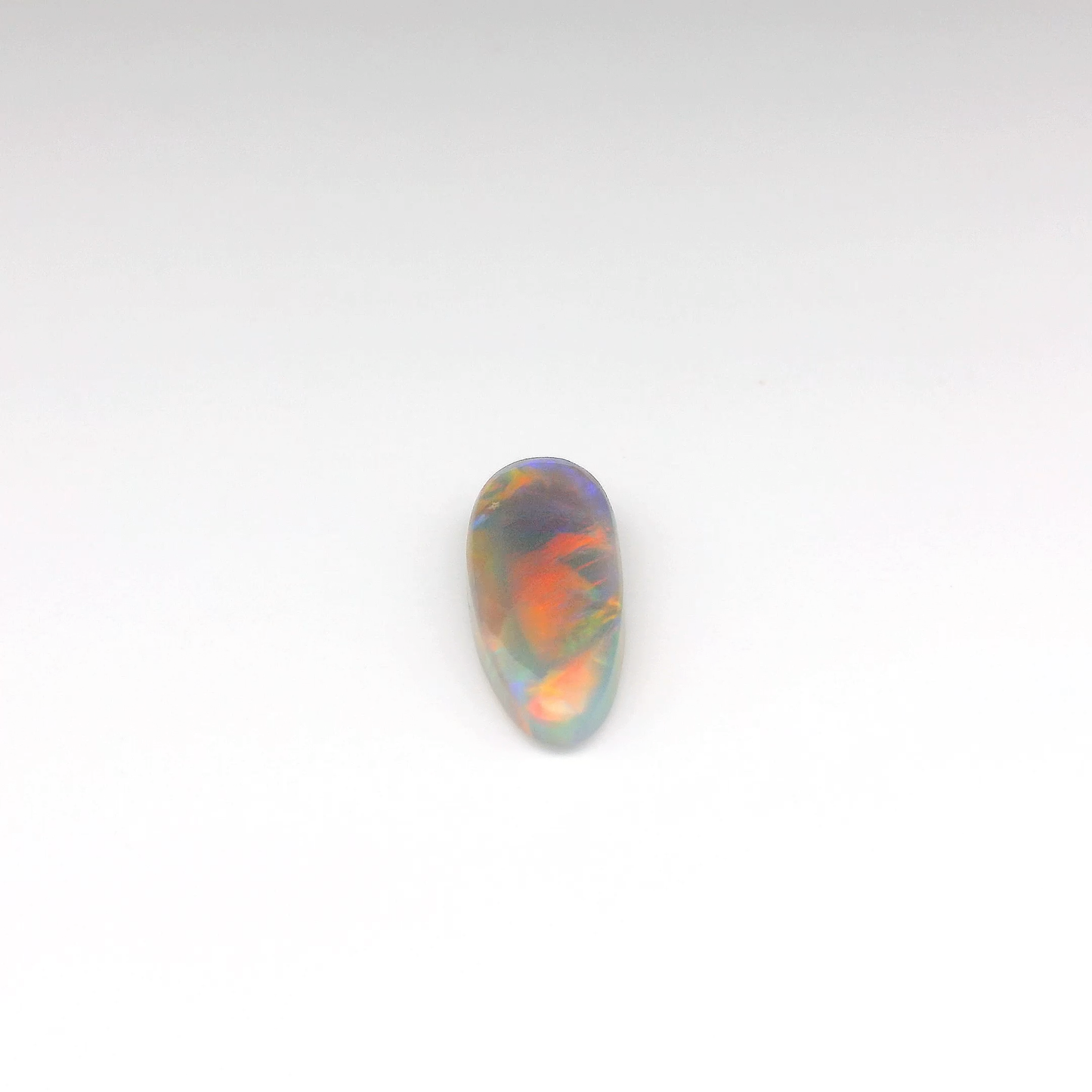 2.53ct Red Multicolour Opal Gemstone
