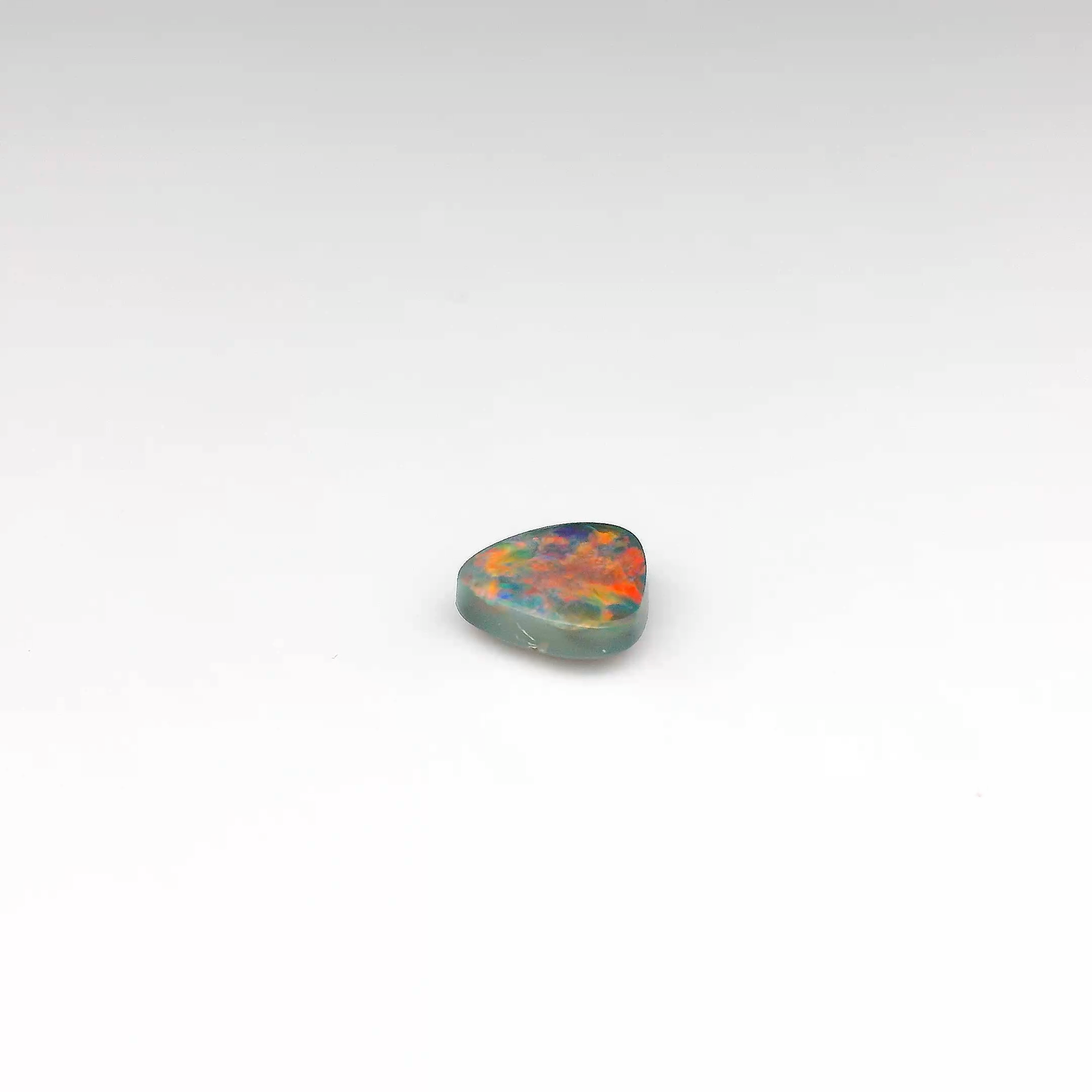 1.15ct Red Mutlicolour Opal Gemstone