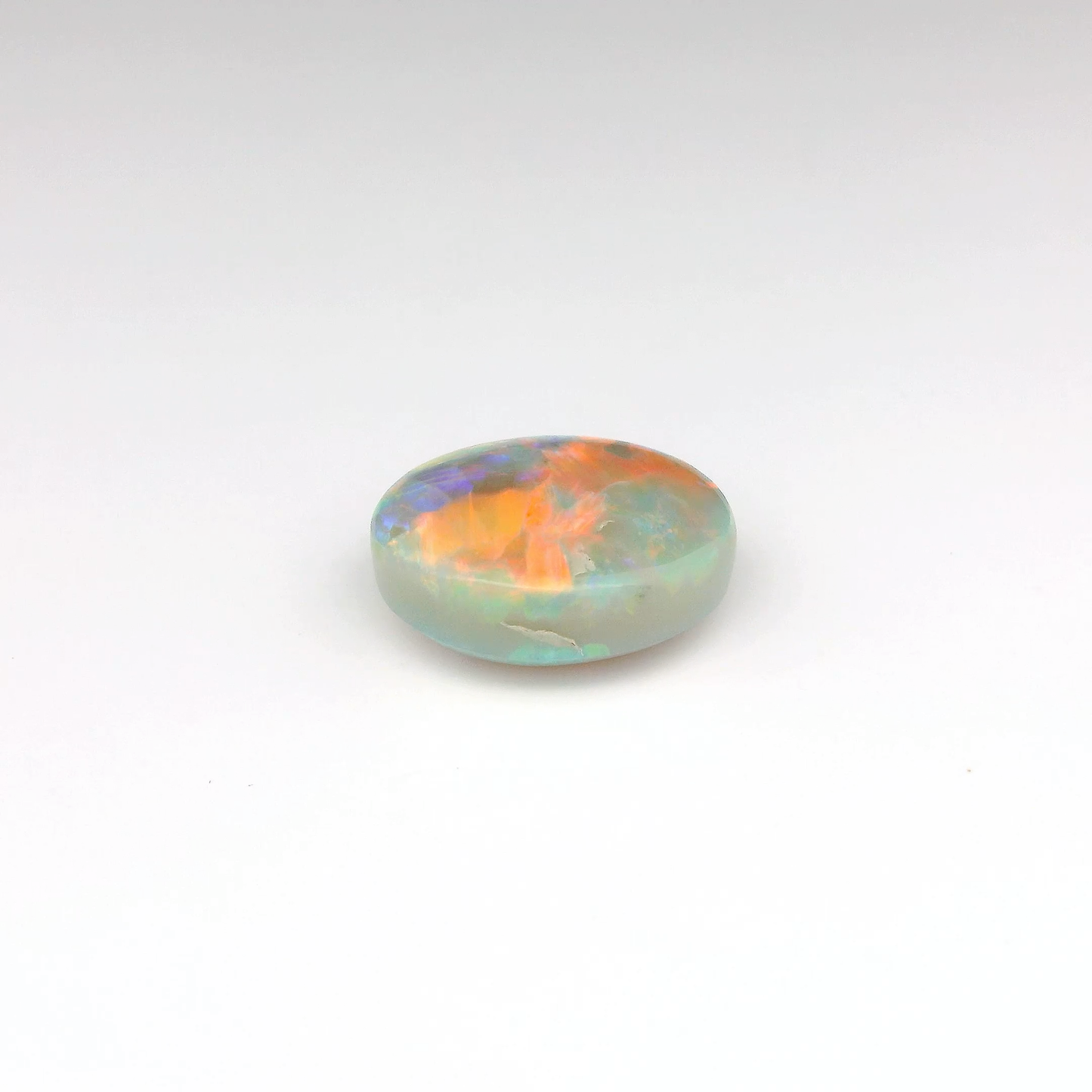 6.76ct Red Mutlicolour Opal Gemstone