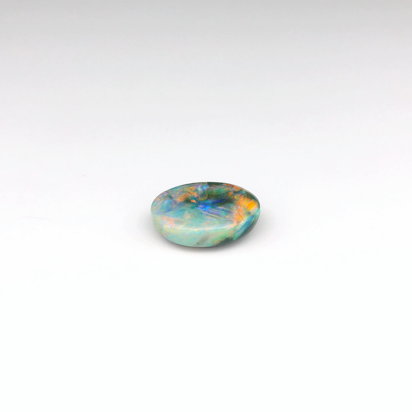 3.34ct Red Multicolour Opal Gemstone