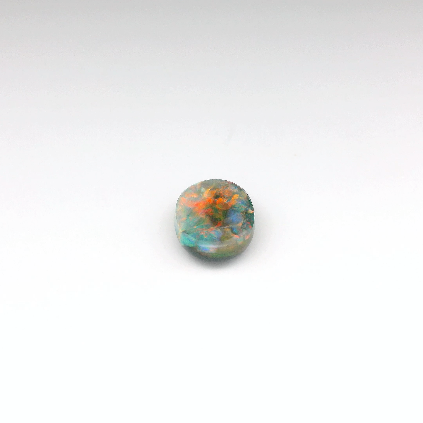 3.34ct Red Multicolour Opal Gemstone