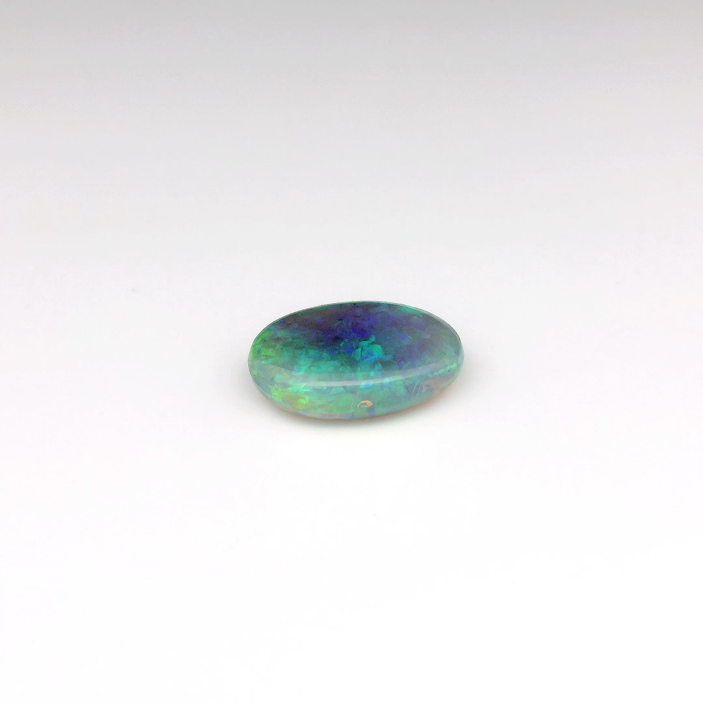 3.61ct Green Mutlicolour Opal Gemstone
