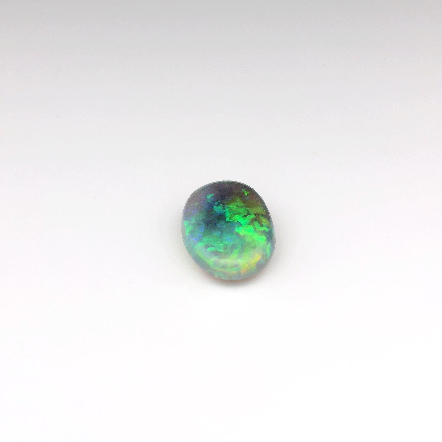 3.61ct Green Mutlicolour Opal Gemstone