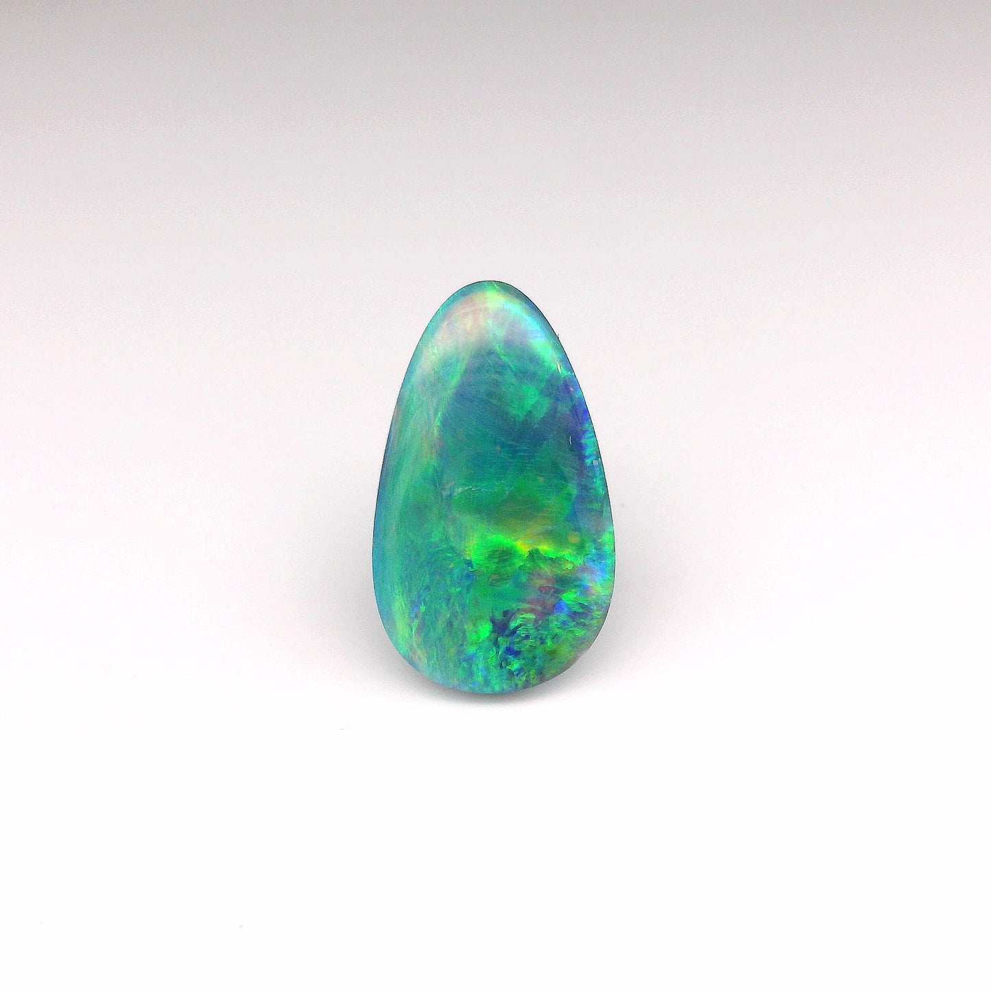 6.30ct Green, Orange Opal Gemstone