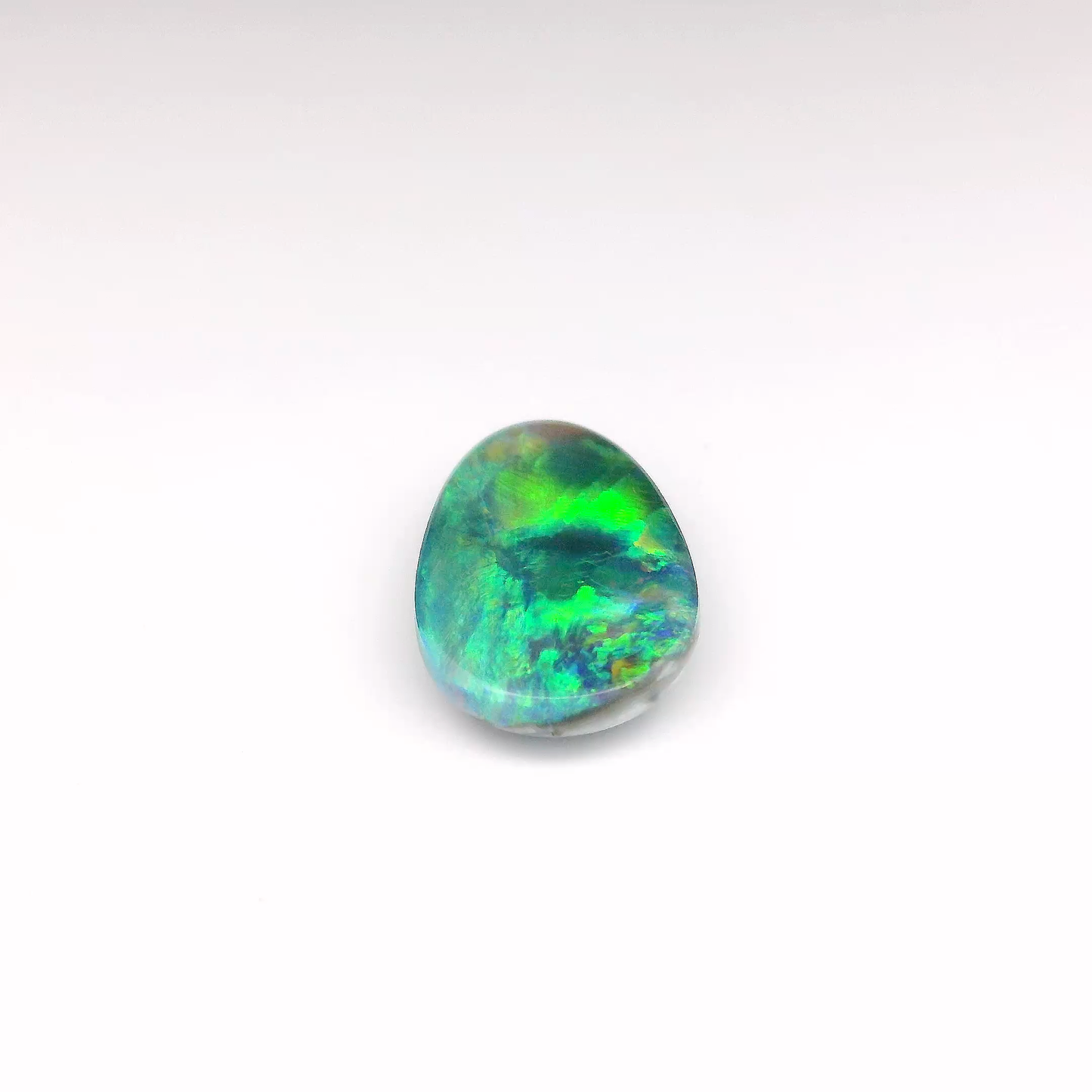 6.30ct Green, Orange Opal Gemstone