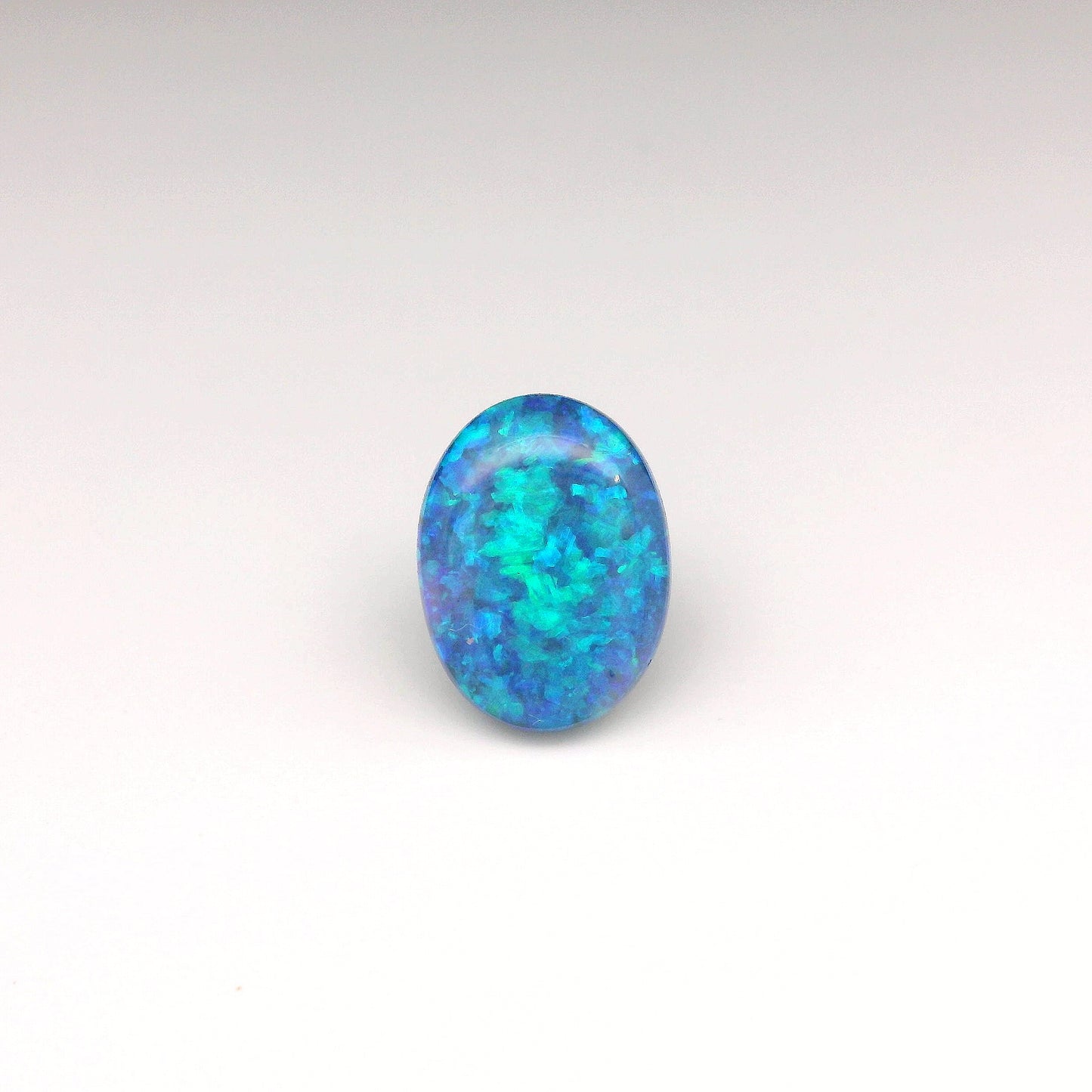 4.53ct Green, Blue Opal Gemstone