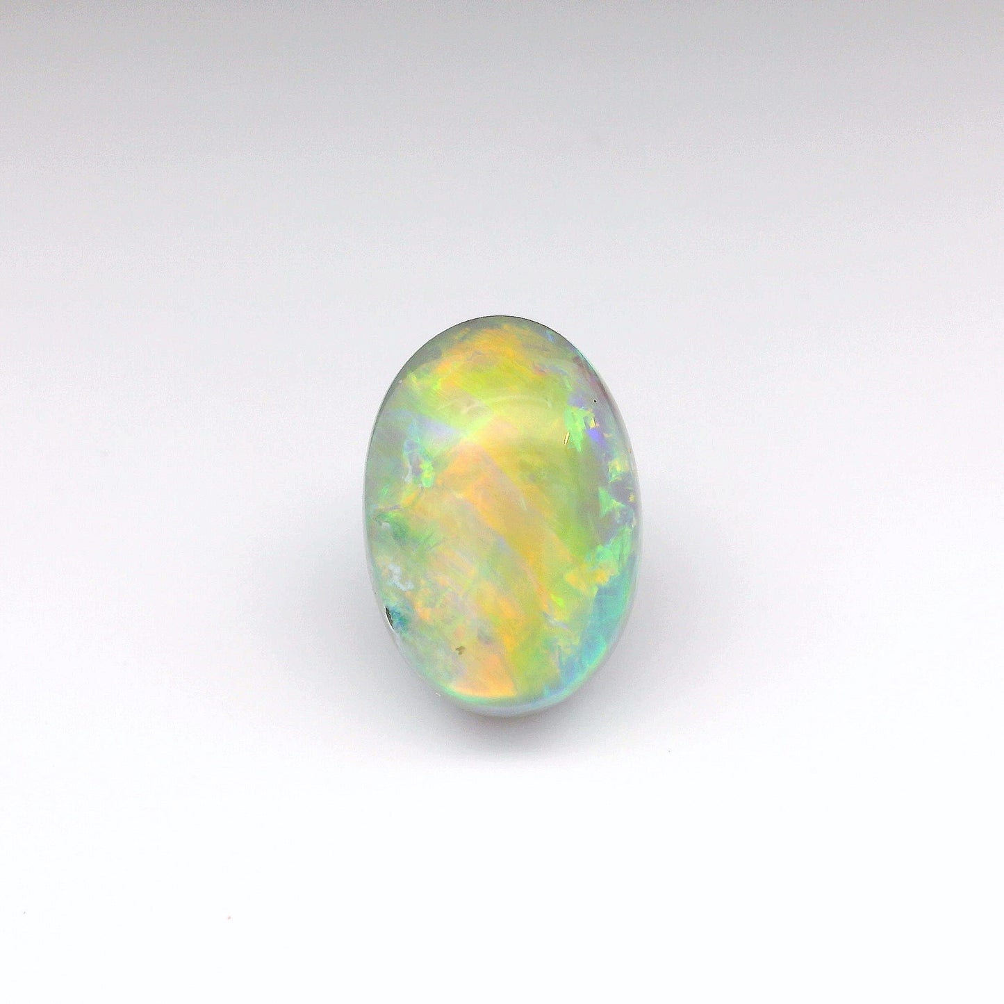 14.57ct Orange, Green Opal Gemstone