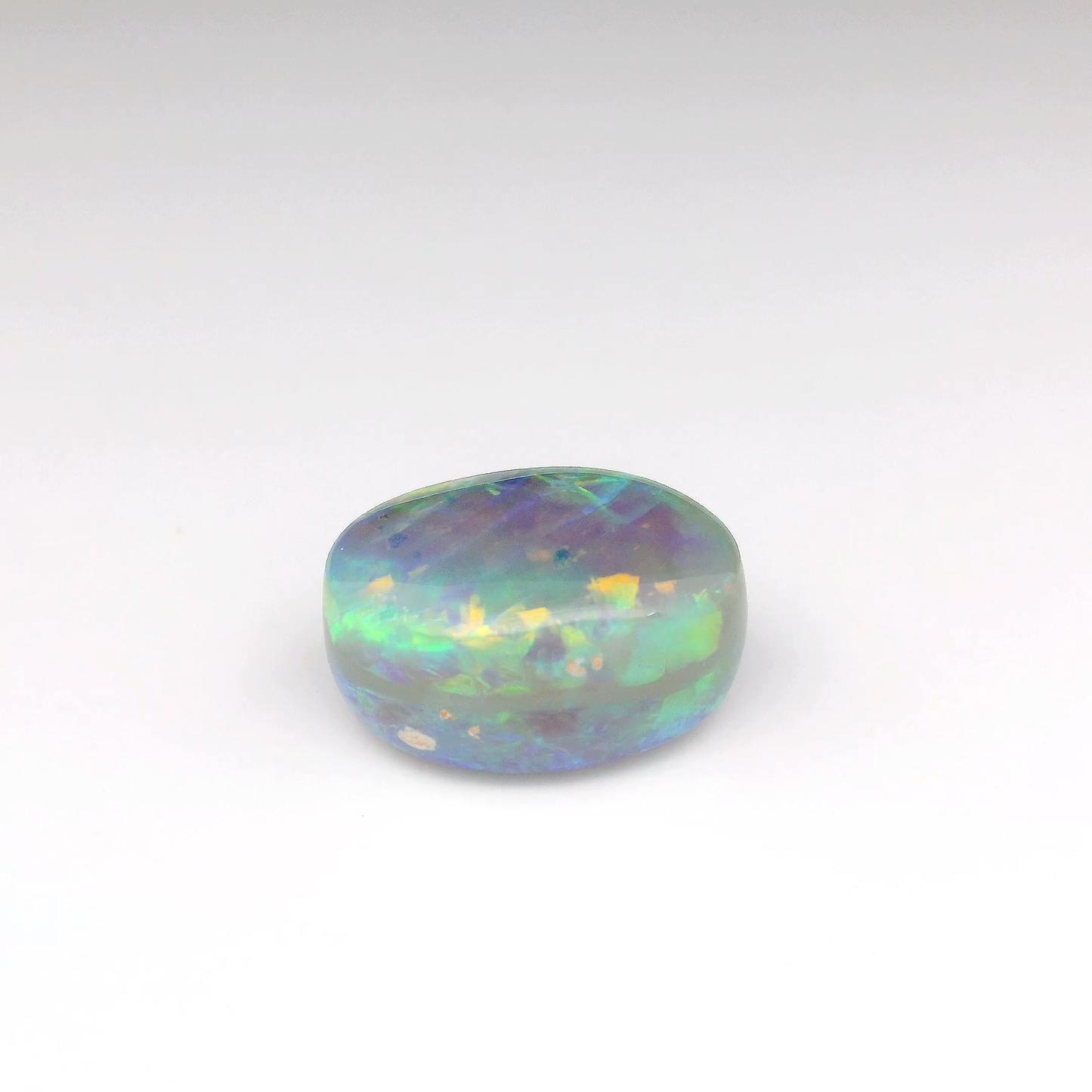 14.57ct Orange, Green Opal Gemstone