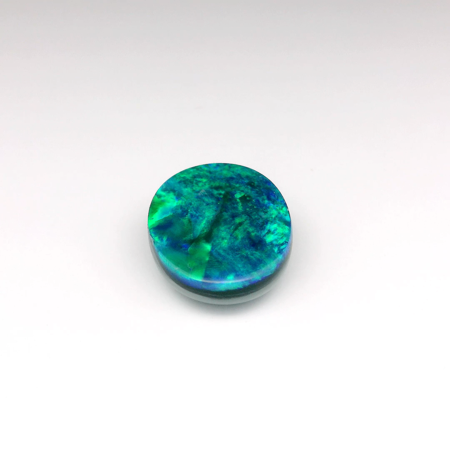 11.11ct Green, Blue Opal Gemstone