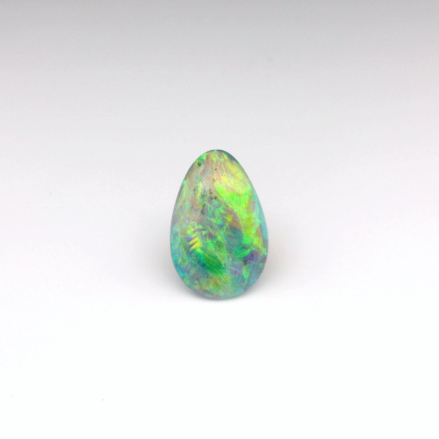 3.97ct Orange Multicolour Opal Gemstone