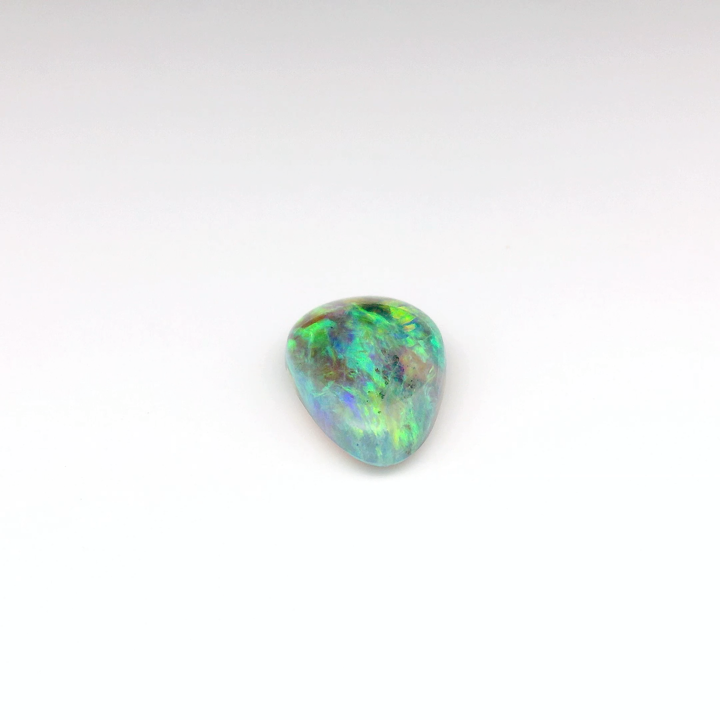 3.97ct Orange Multicolour Opal Gemstone