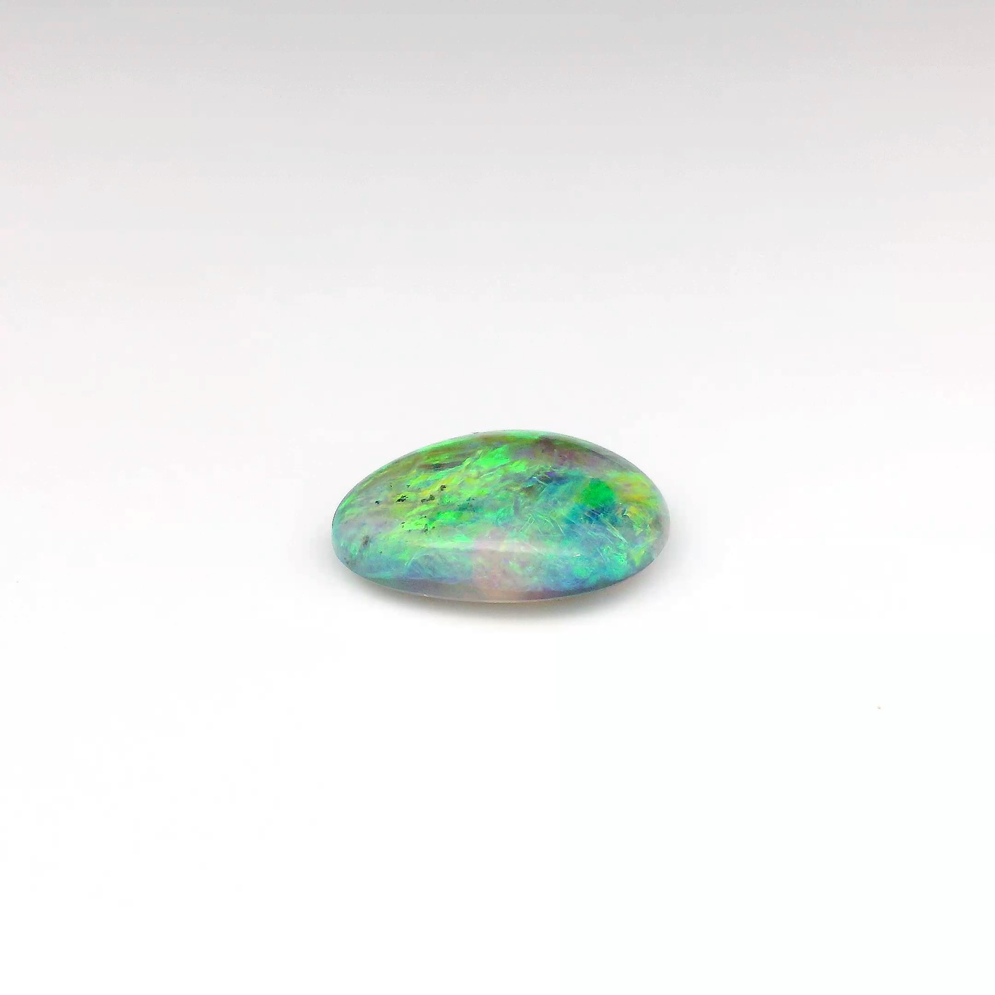 3.97ct Orange Multicolour Opal Gemstone