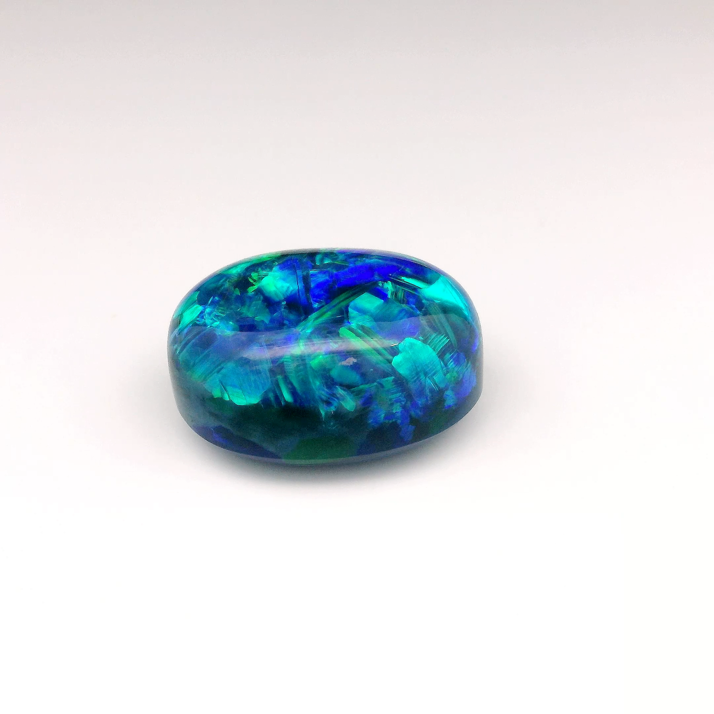 14.84ct Green, Blue Opal Gemstone