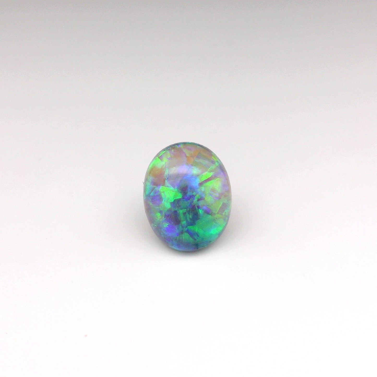 4.34ct Green Multicolour Opal Gemstone