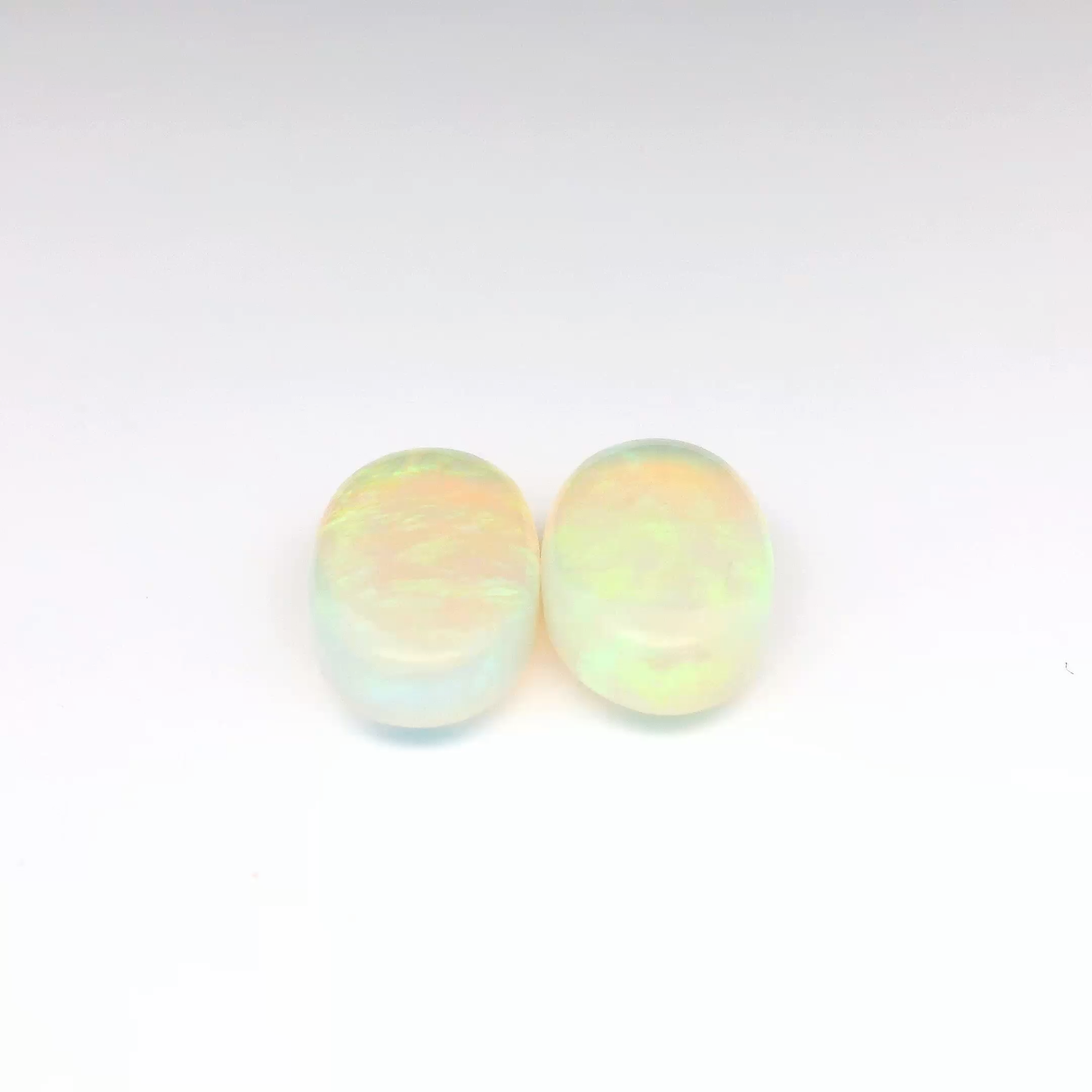 9.42ct Green Opal Gemstone Pair