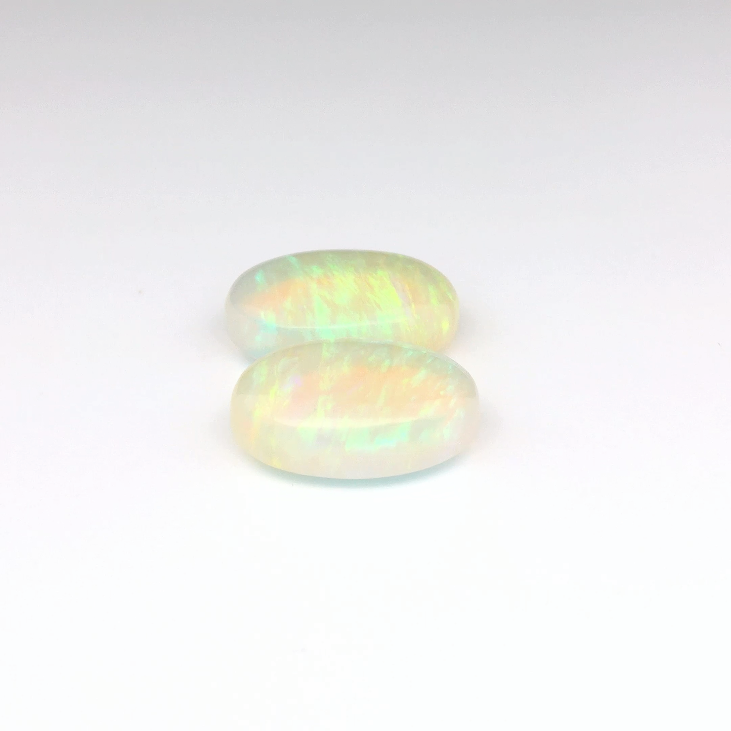 9.42ct Green Opal Gemstone Pair