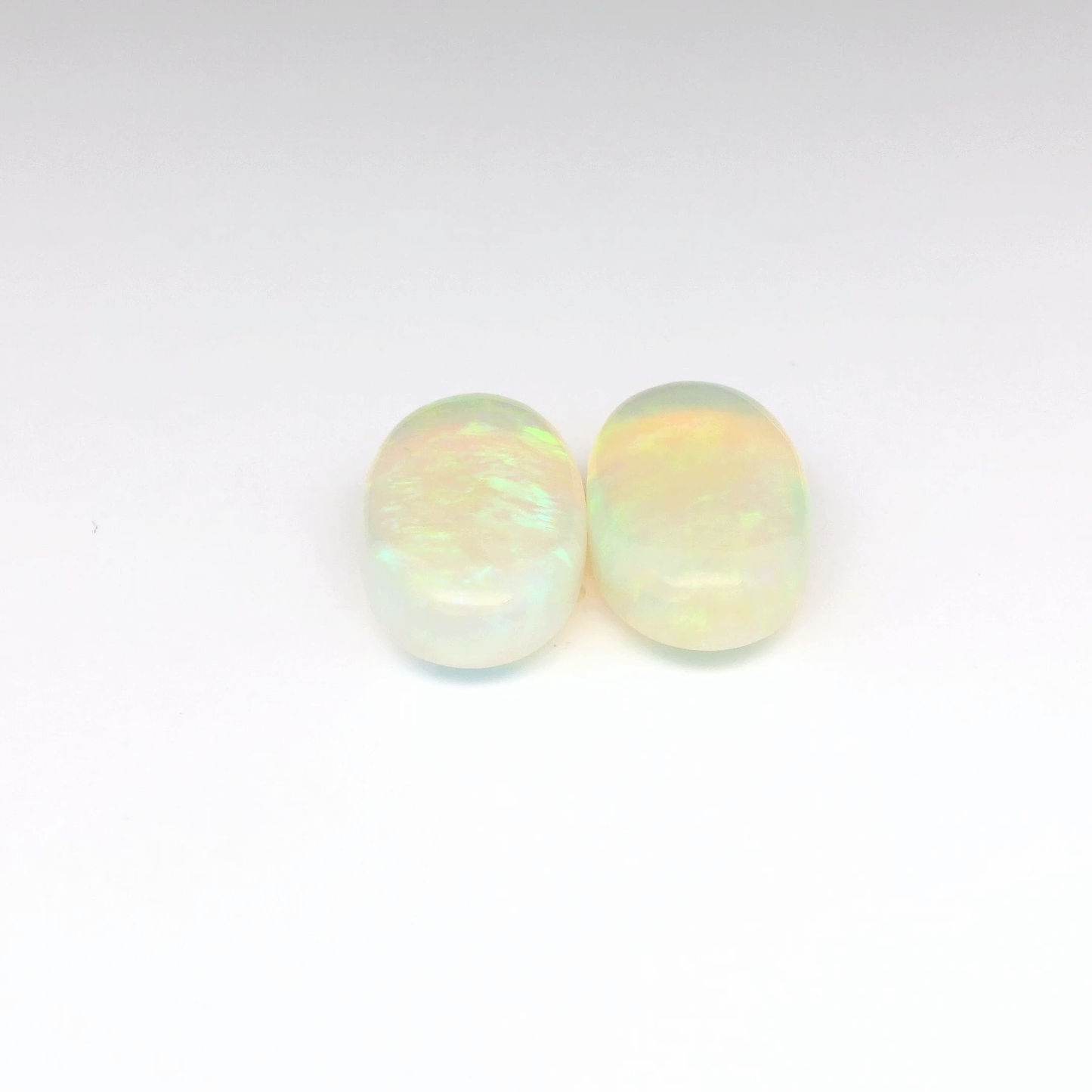 9.42ct Green Opal Gemstone Pair