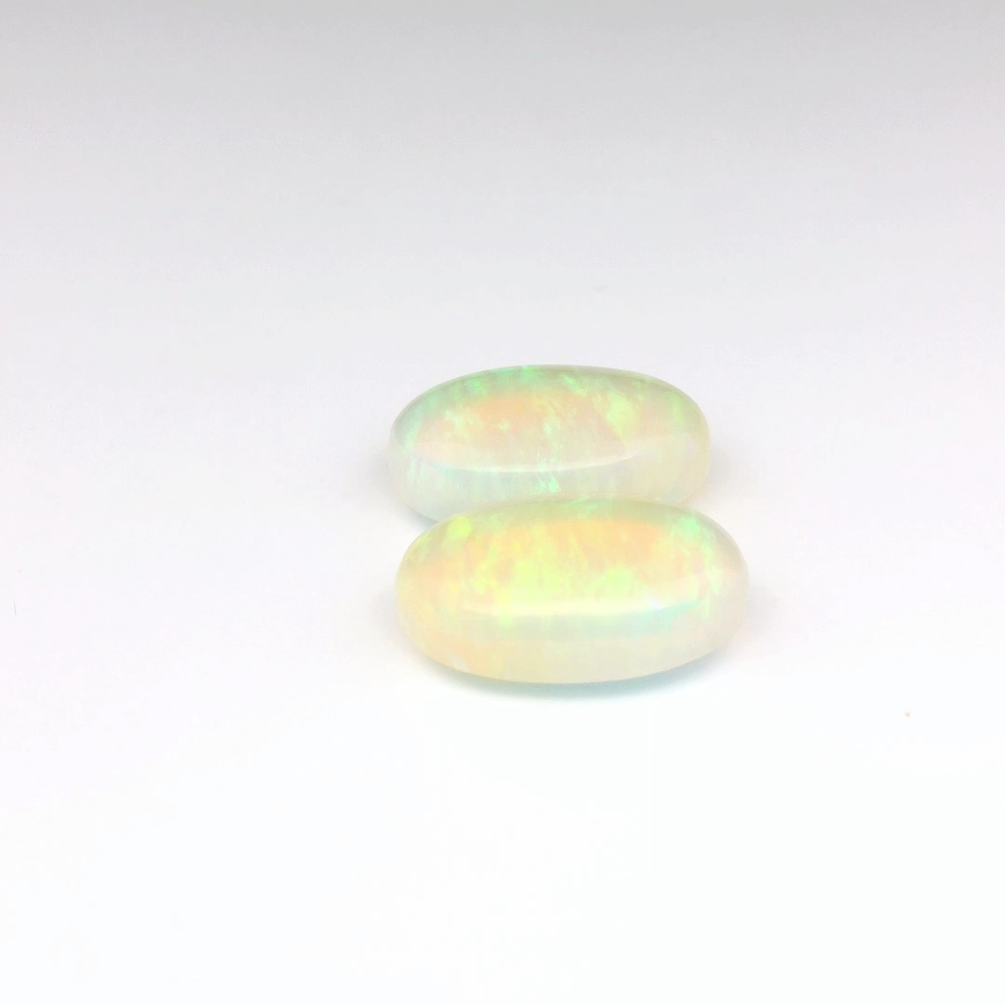 9.42ct Green Opal Gemstone Pair