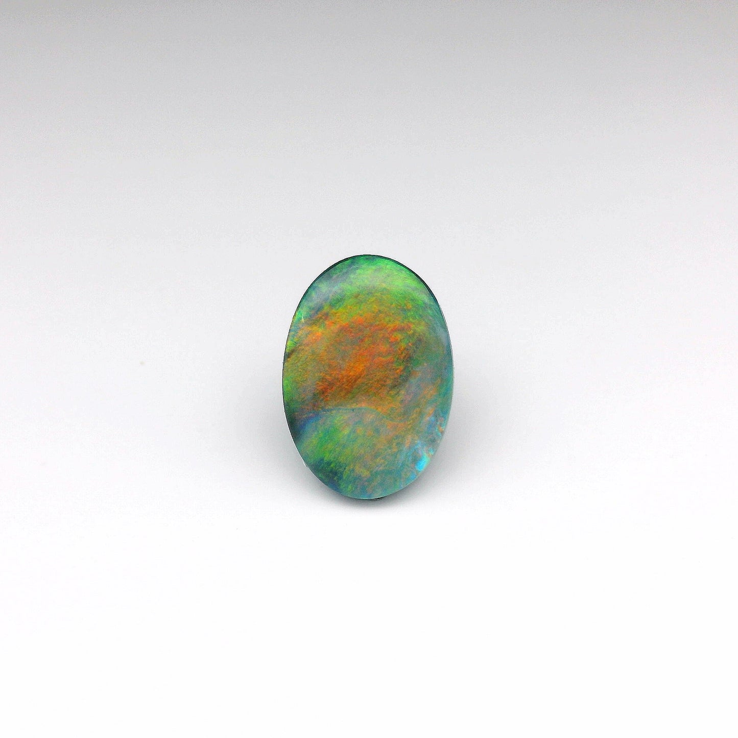 4.04ct Orange, Green Opal Gemstone