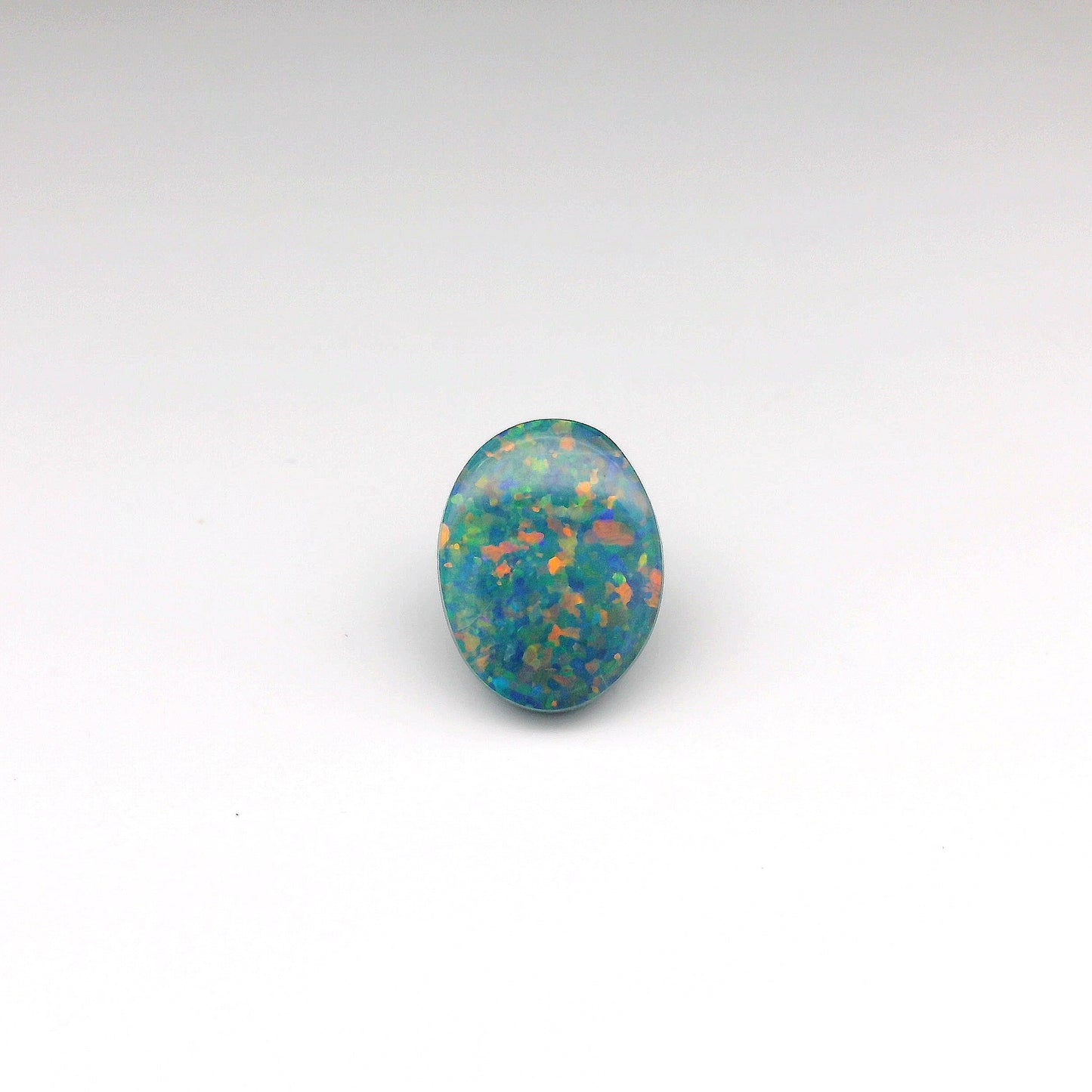 3.51ct Red Multicolour Opal Gemstone