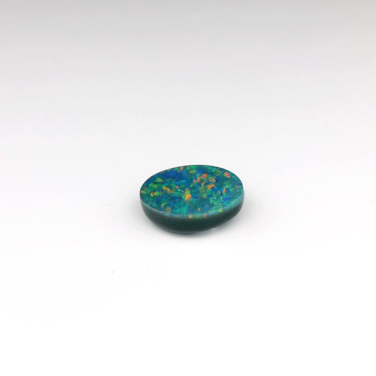 3.51ct Red Multicolour Opal Gemstone