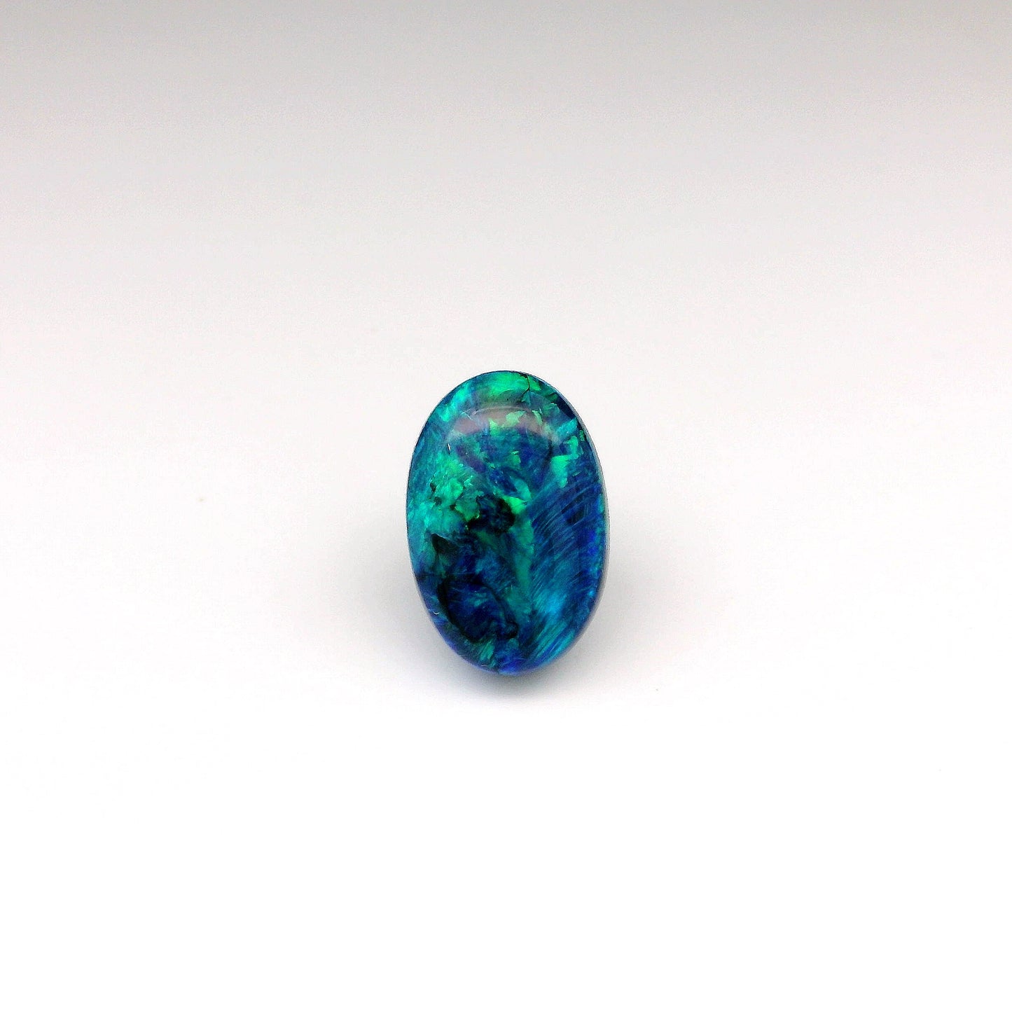 5.66ct Green, Blue Opal Gemstone