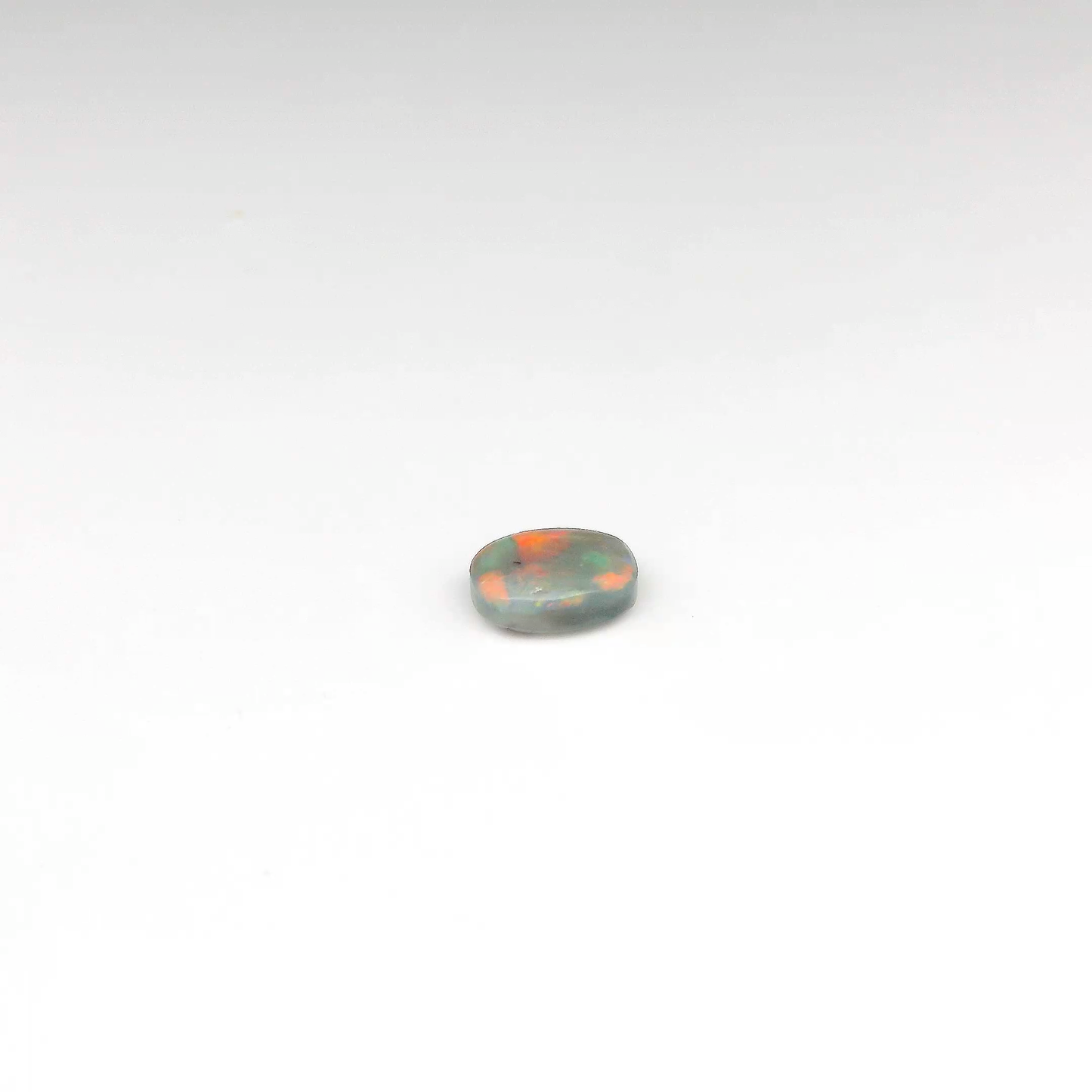 0.70ct Red Multicolour Opal Gemstone
