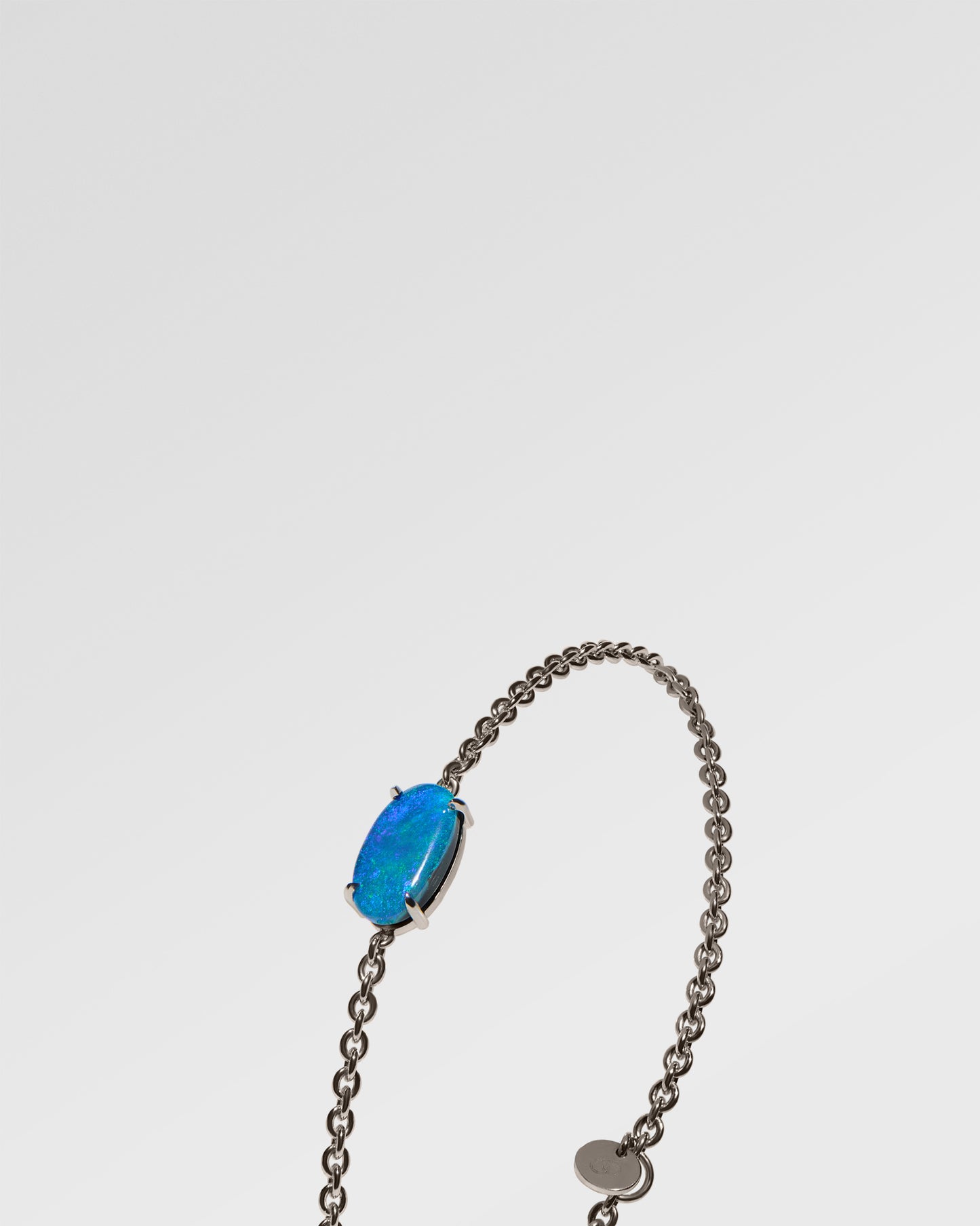 1.72ct Blue Opal Bracelet