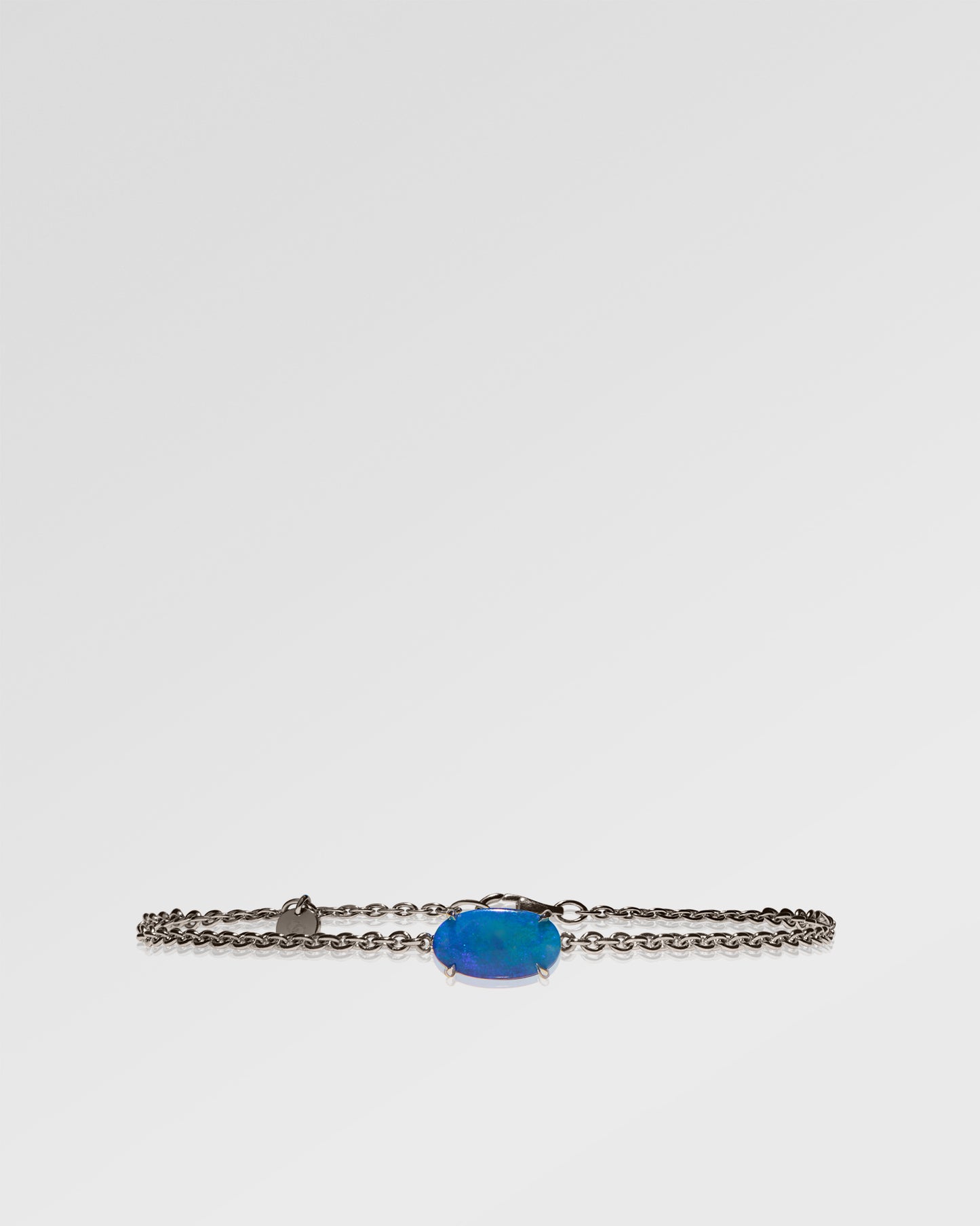 1.72ct Blue Opal Bracelet