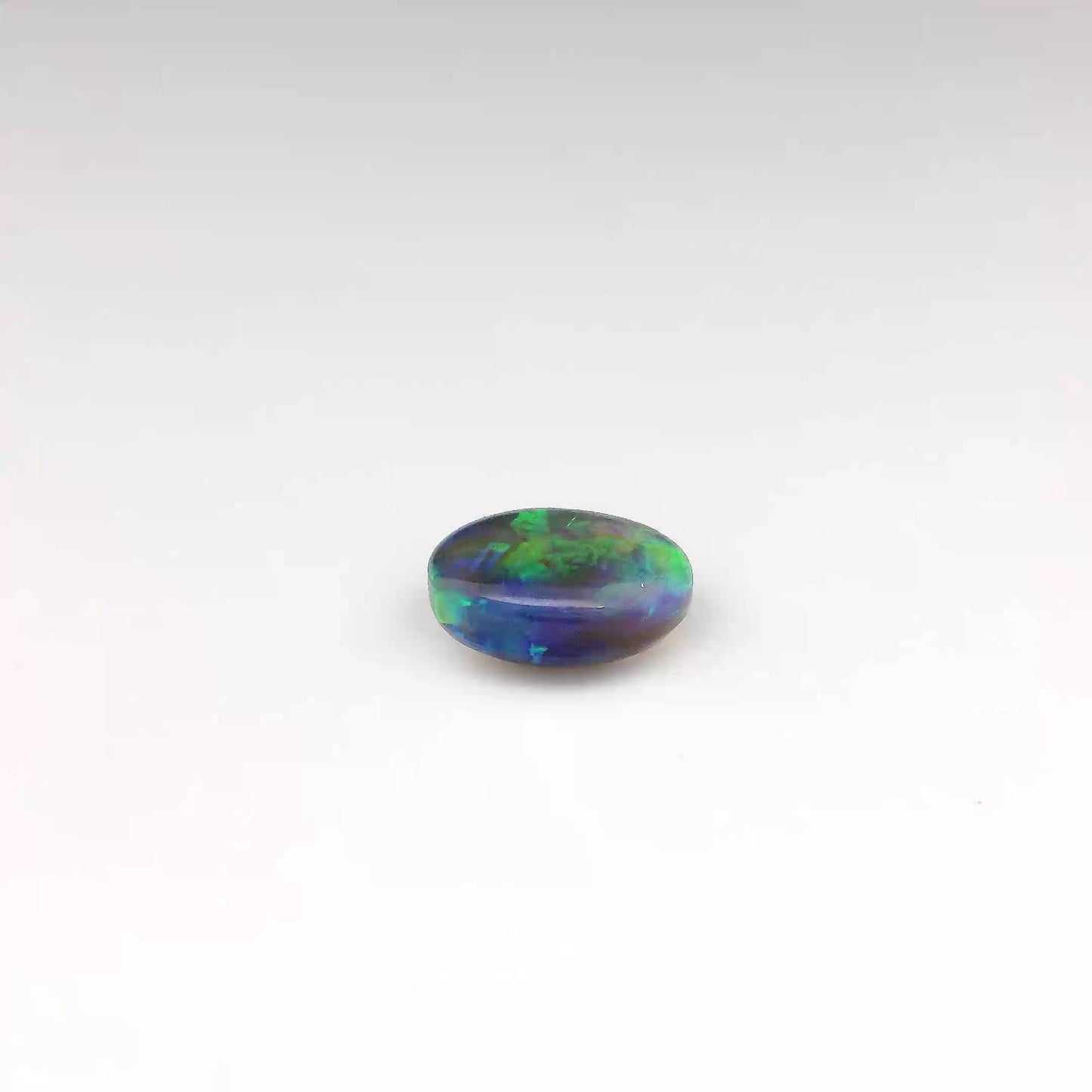 2.52ct Green, Blue Opal Ring