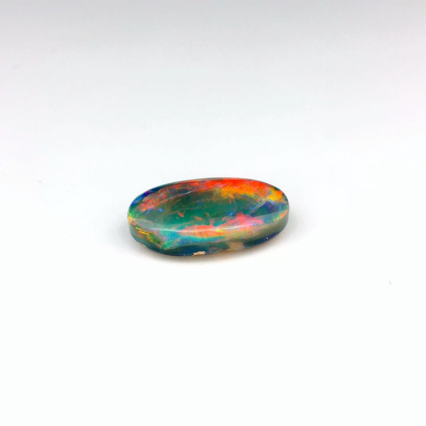 3.70ct Red Mutlicolour Opal Gemstone