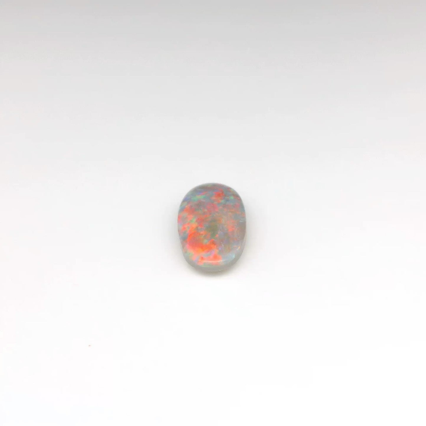 1.64ct Red Multicolour Opal Ring