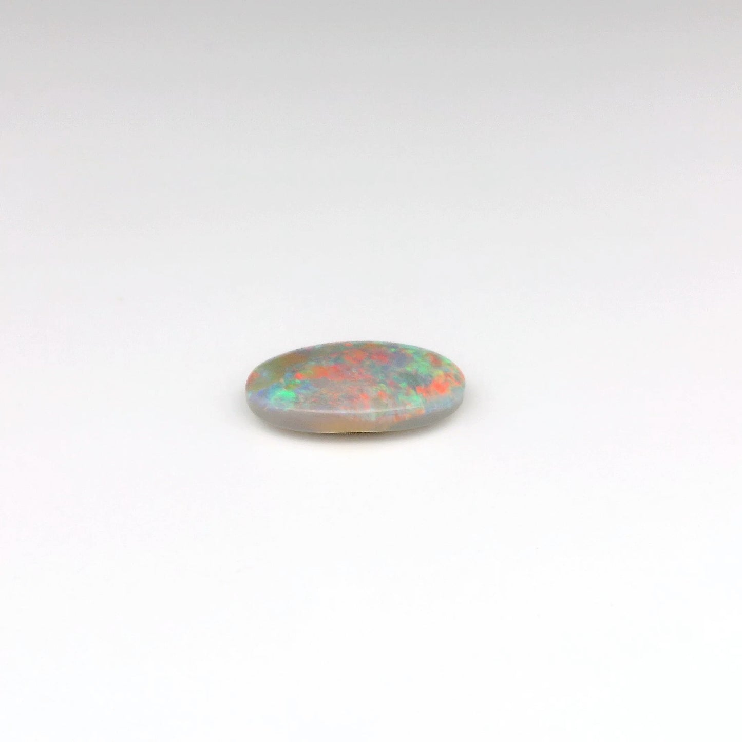 1.64ct Red Multicolour Opal Ring