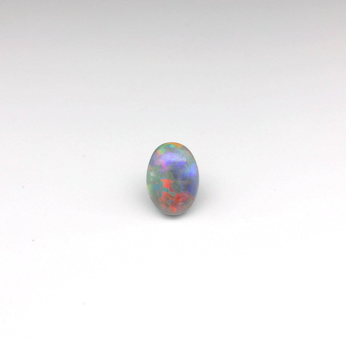 1.70ct Red-Multicolour Opal Necklace