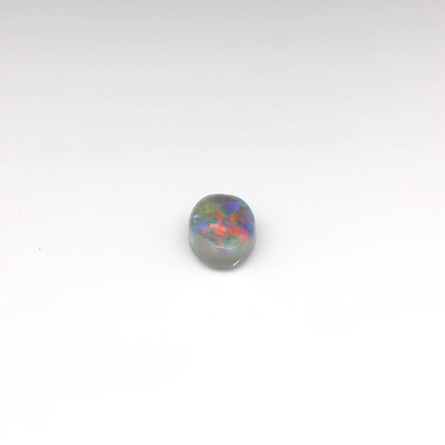 1.70ct Red-Multicolour Opal Necklace