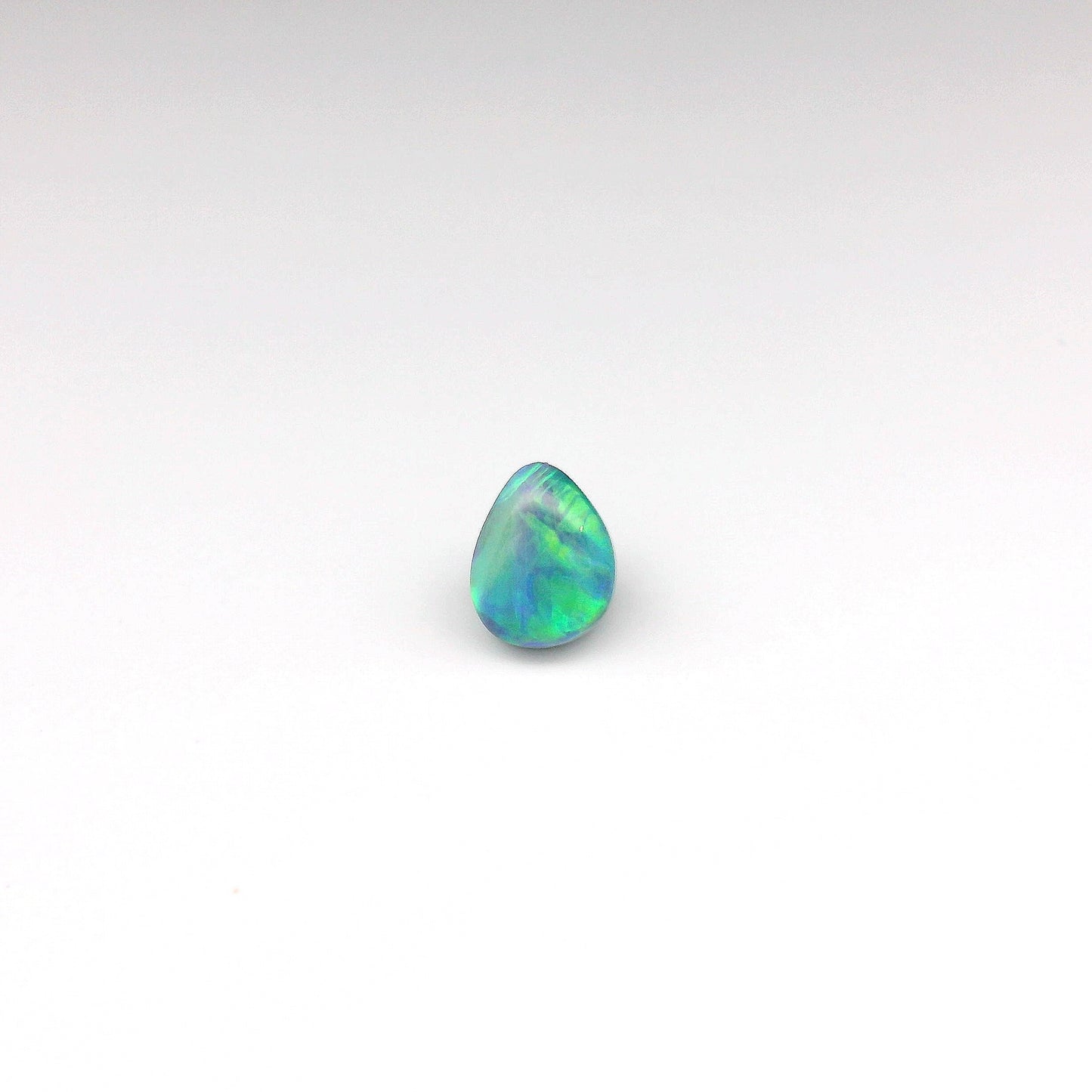 Bespoke 1.13ct Green, Blue Opal Ring