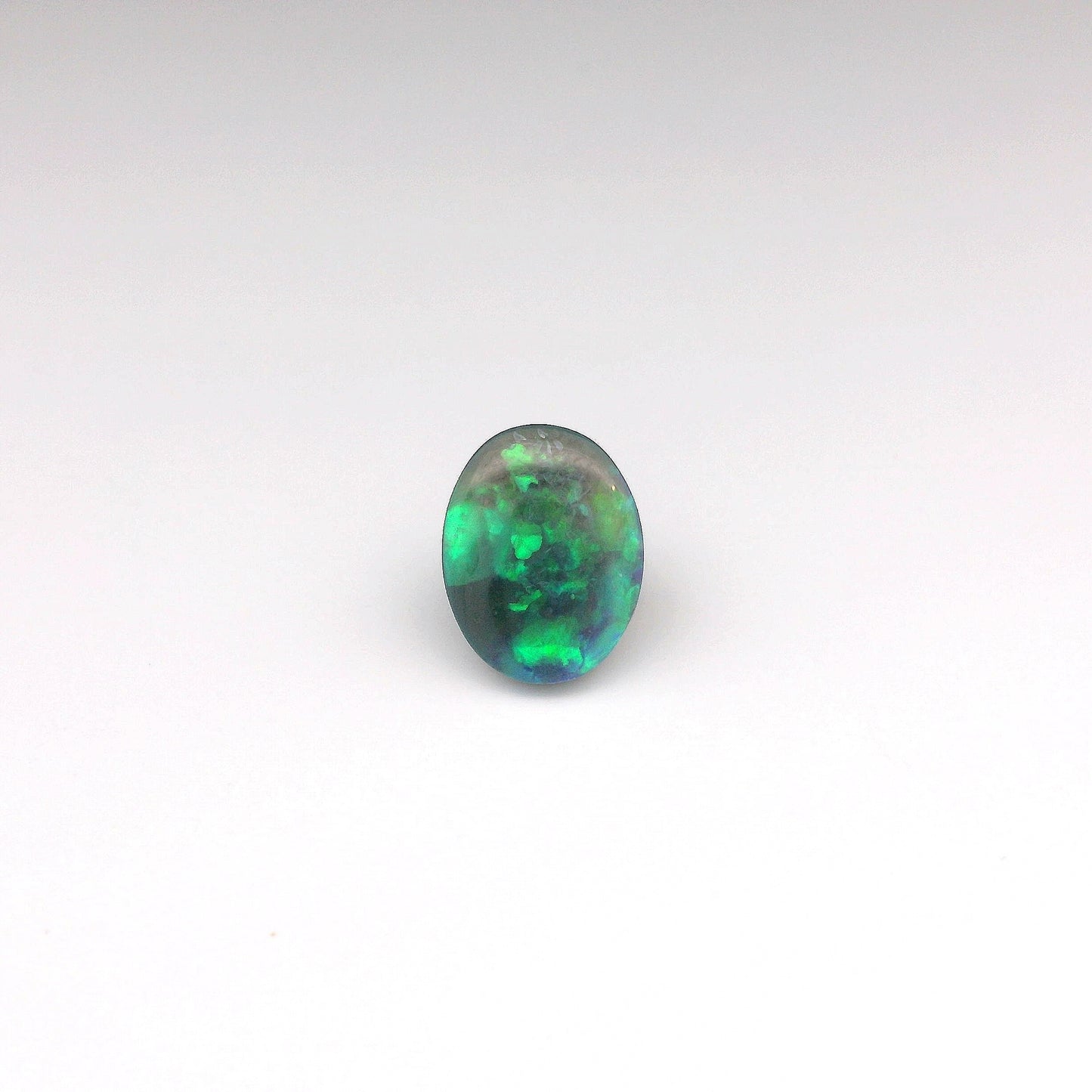 2.29ct Green Opal Ring
